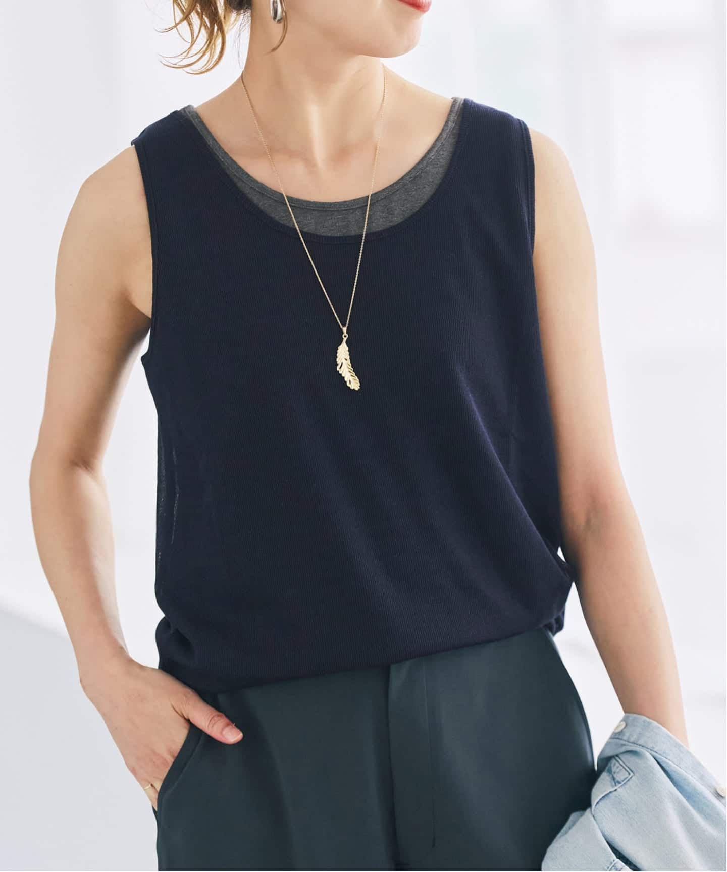 2枚セット》レイヤードタンクトップ（タンクトップ）｜Spick & Span