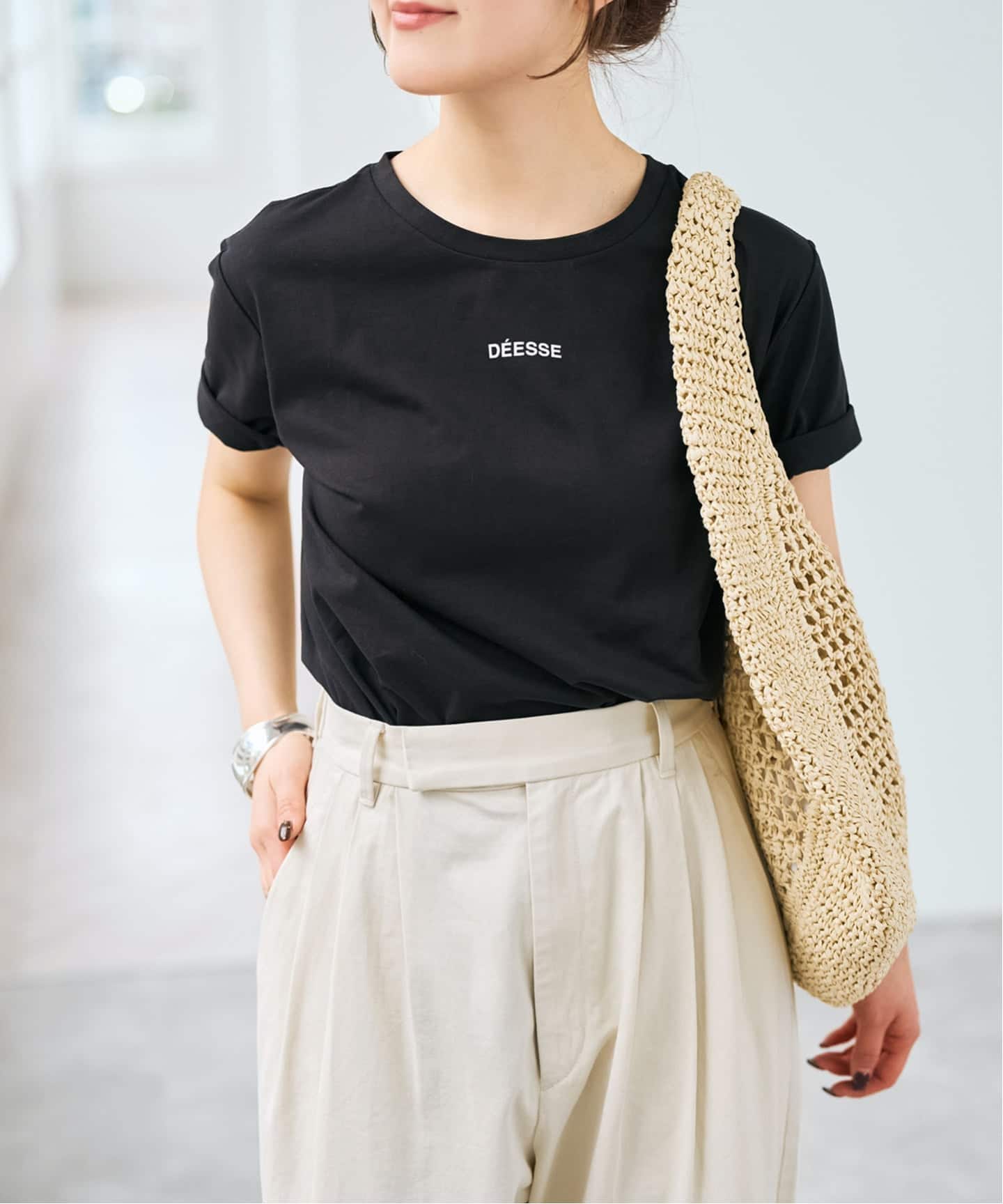 フレンチロゴプリントTシャツ（Tシャツ／カットソー）｜Spick & Span