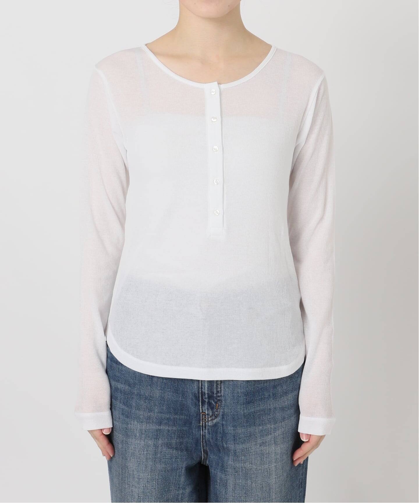 シアーヘンリーネックTシャツ（Tシャツ／カットソー）｜Spick & Span