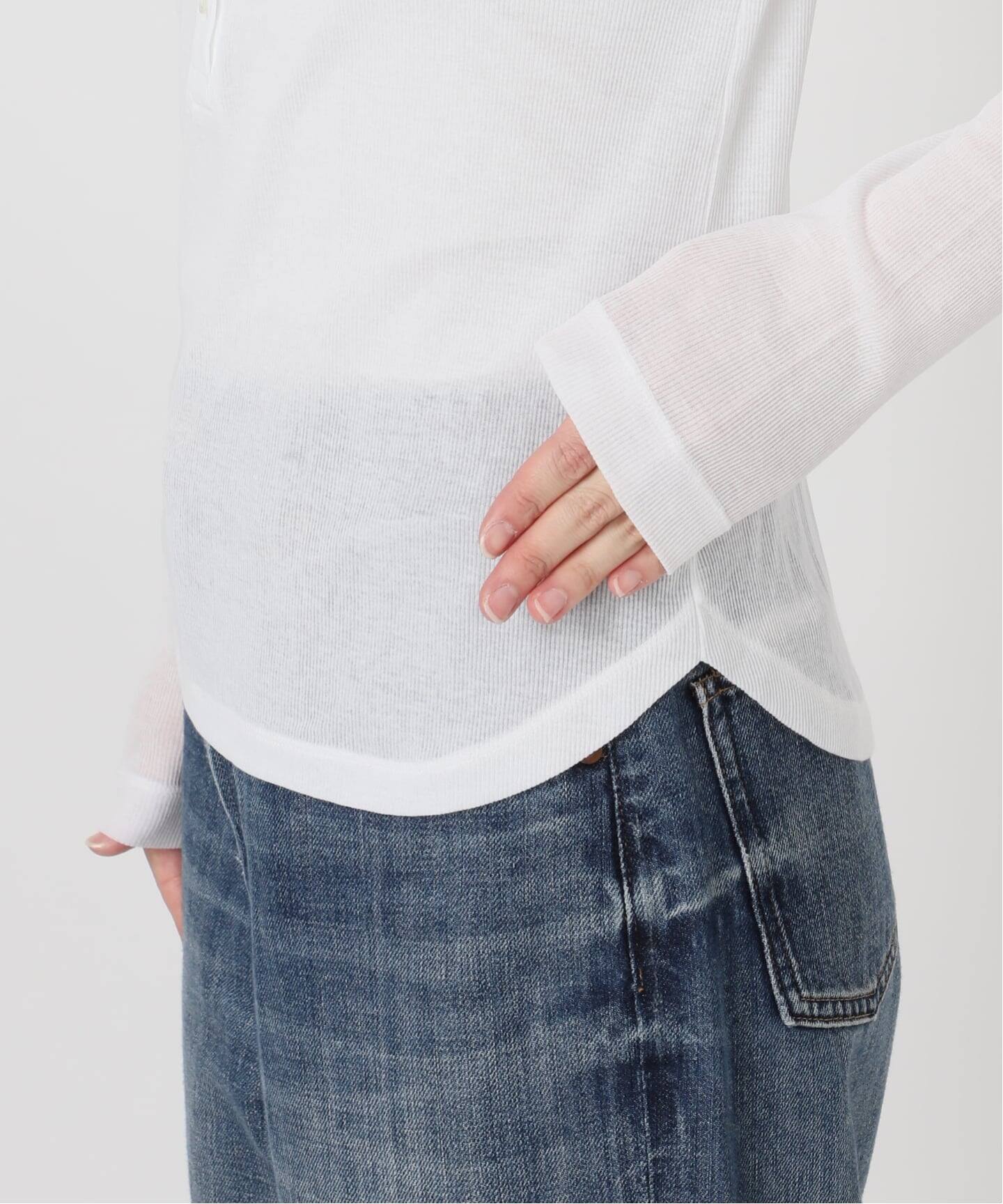 シアーヘンリーネックTシャツ（Tシャツ／カットソー）｜Spick & Span