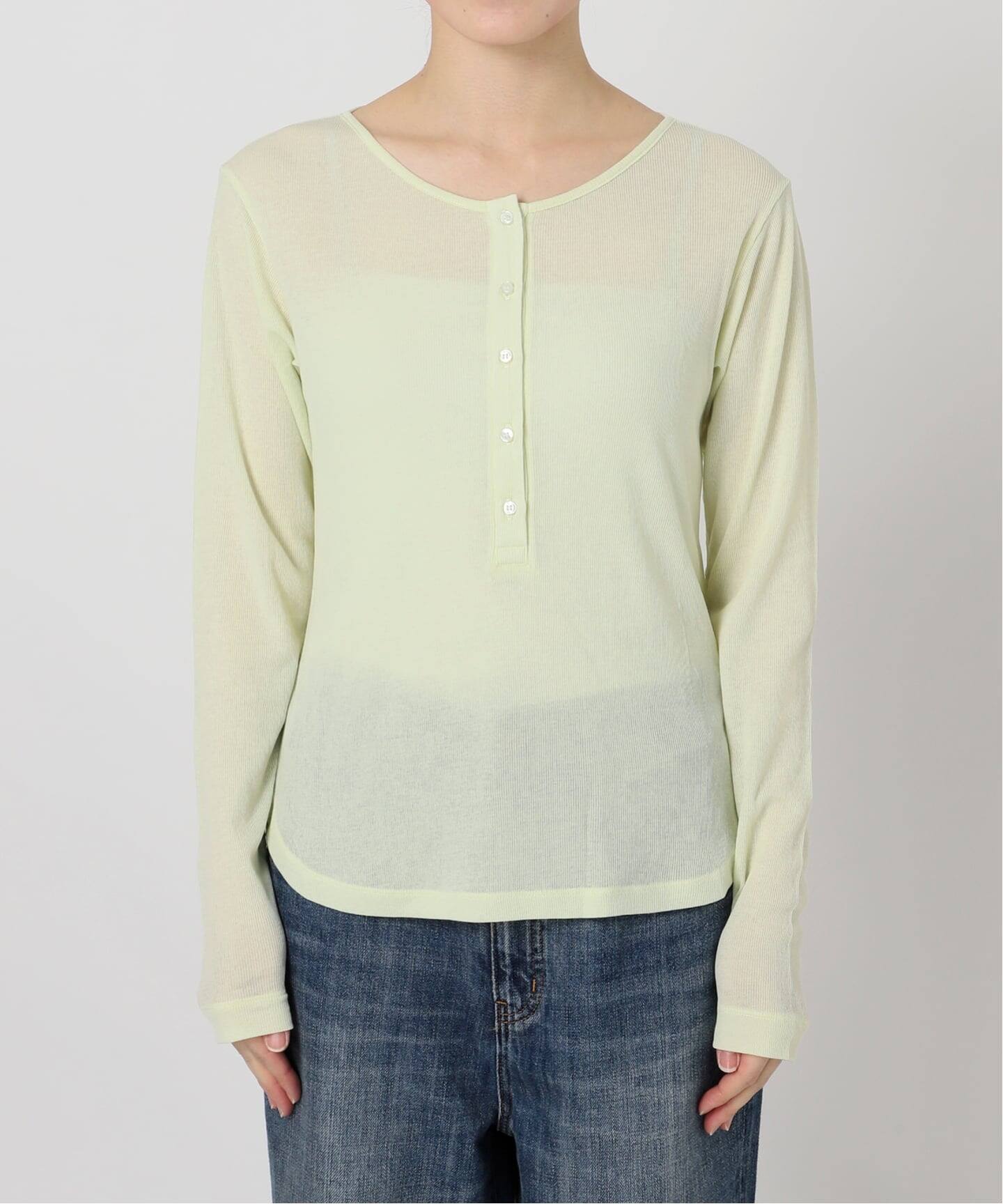 シアーヘンリーネックTシャツ（Tシャツ／カットソー）｜Spick & Span