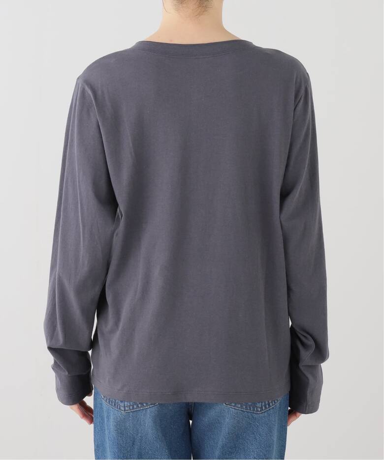 リネン混ヘンリーネックTシャツ（Tシャツ／カットソー）｜Spick & Span 