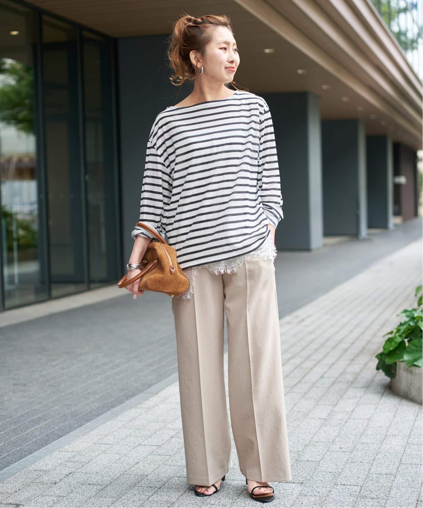 シアーボーダーTシャツ（Tシャツ／カットソー）｜Spick & Span