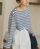 《予約》シアーボーダーTシャツ