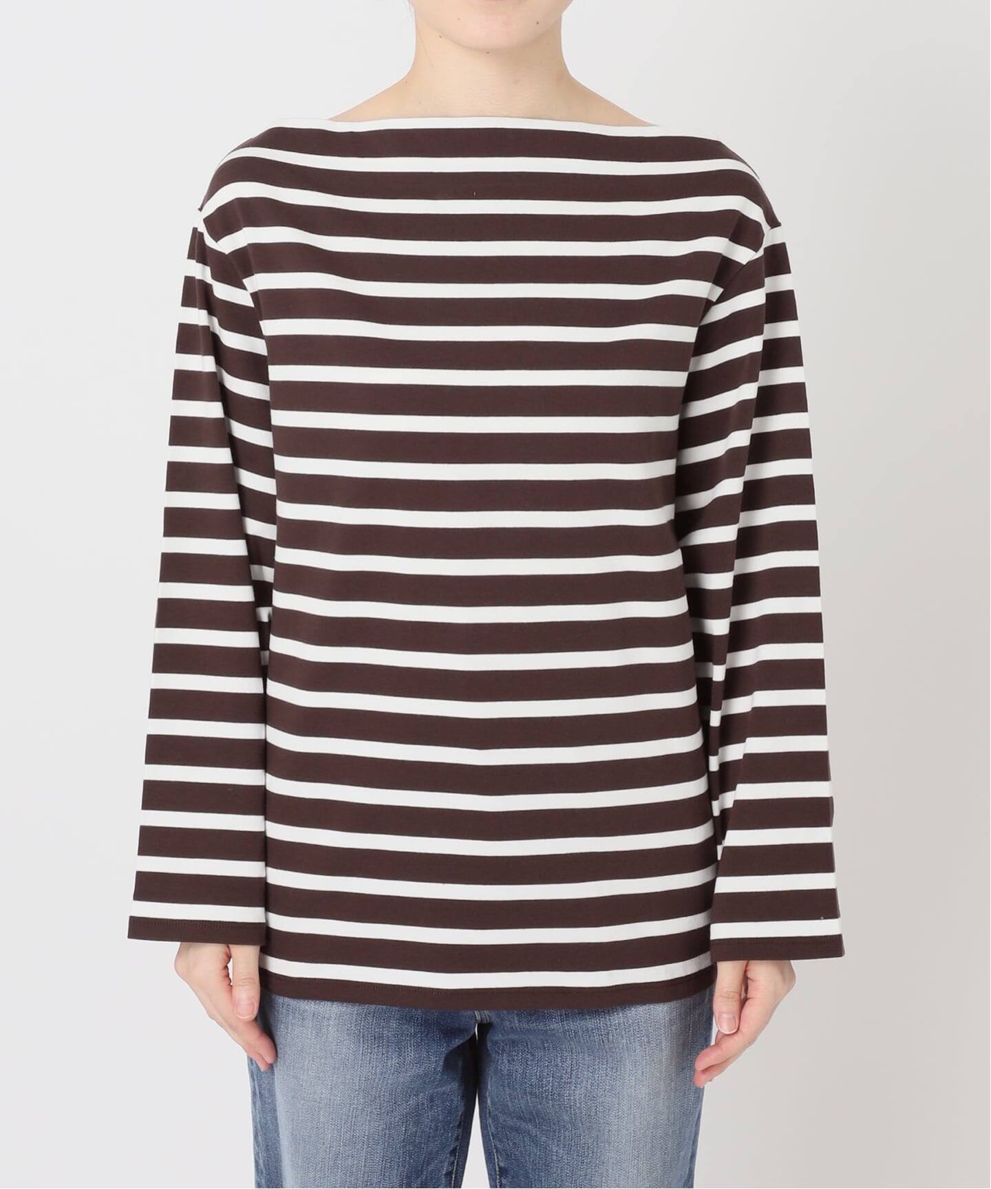 予約》ボートネックロングスリーブTシャツ（Tシャツ／カットソー