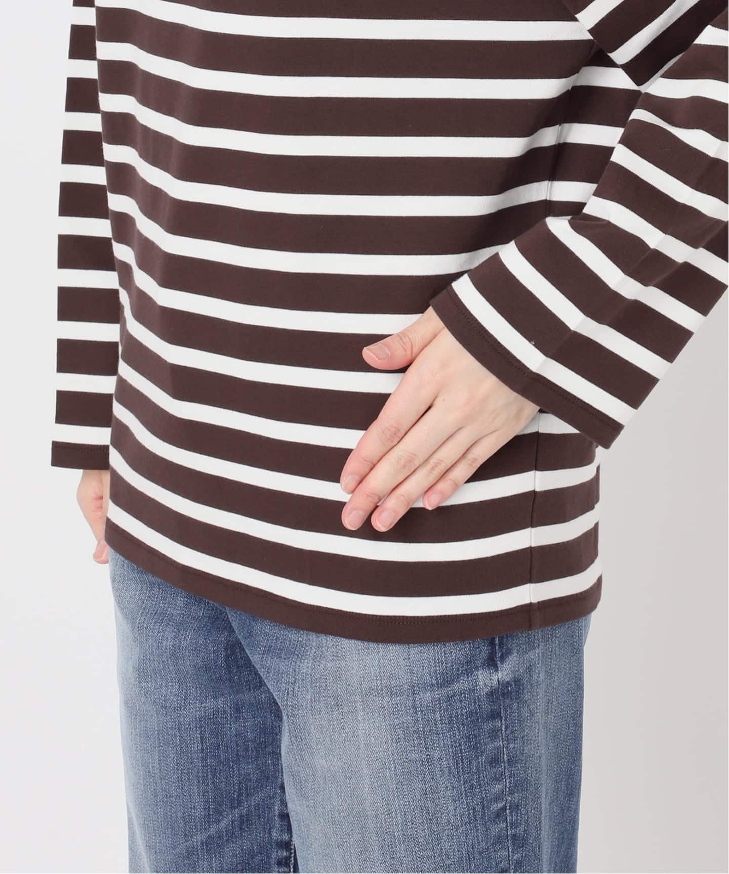 予約》ボートネックロングスリーブTシャツ（Tシャツ／カットソー