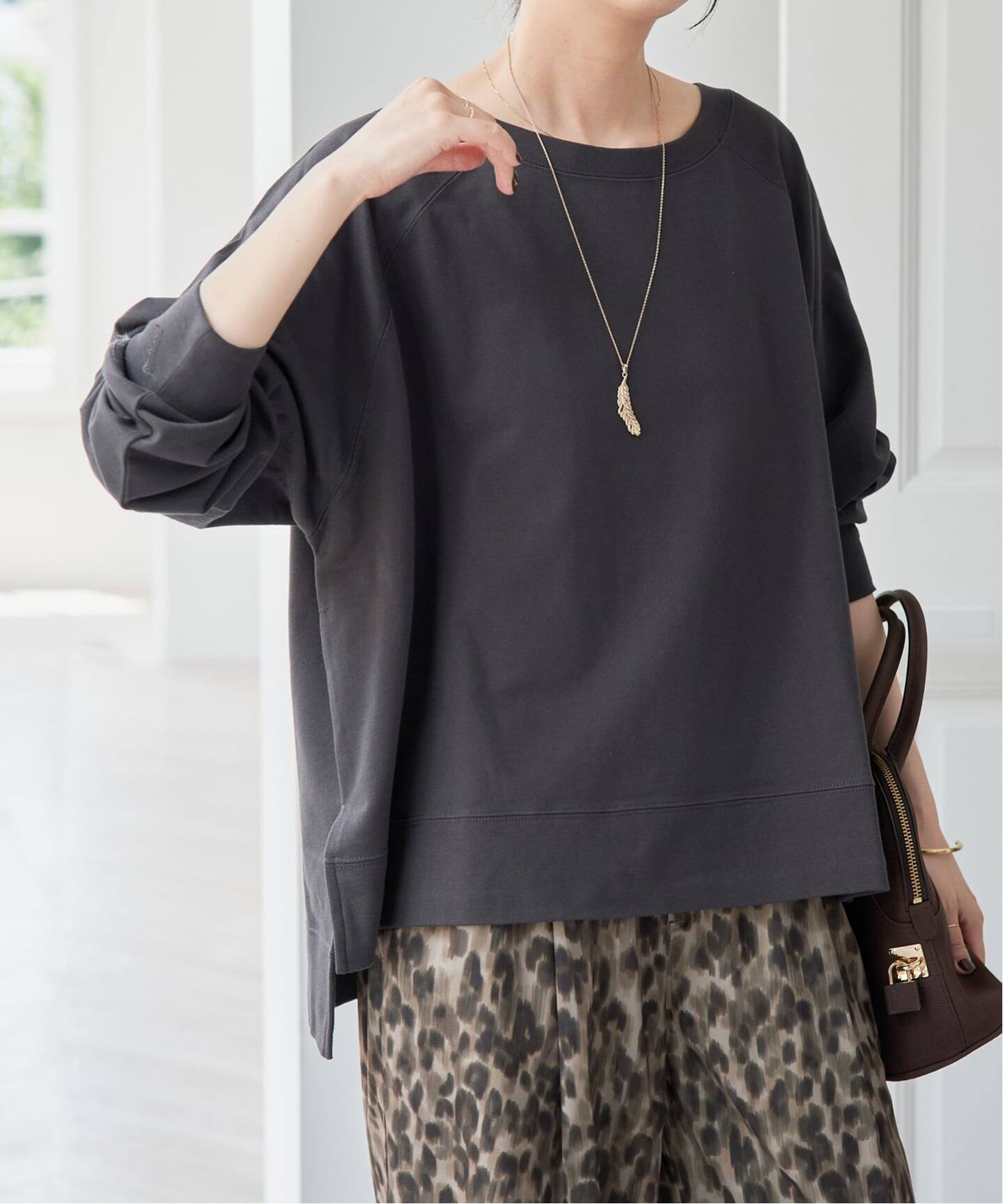 ロングスリーブラグランスウェット（Tシャツ／カットソー）｜Spick 