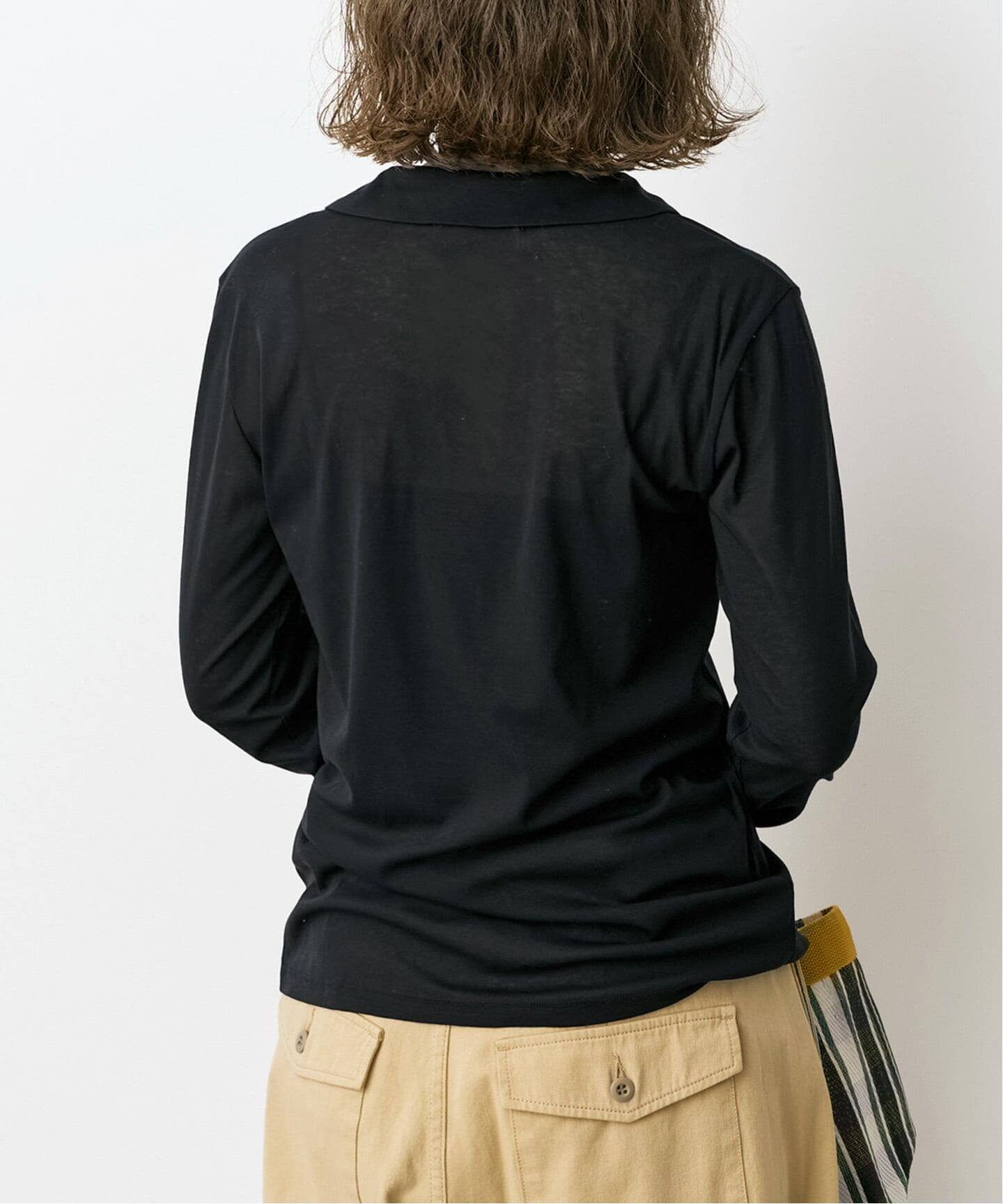 接触冷感》シアーシャツカットソー（Tシャツ／カットソー）｜Spick