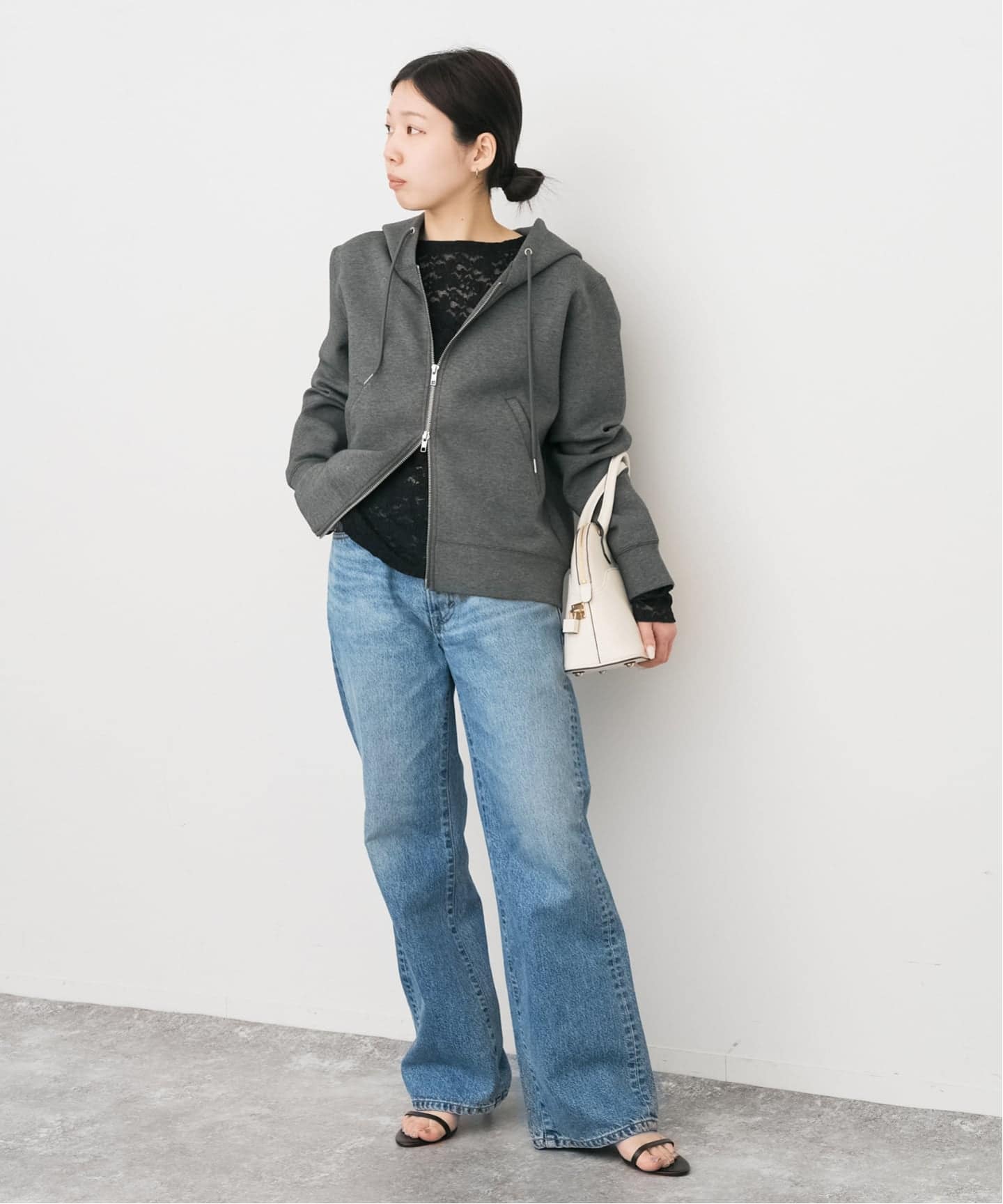 WEB限定 / 追加》シュリンクレースプルオーバー（Tシャツ／カットソー