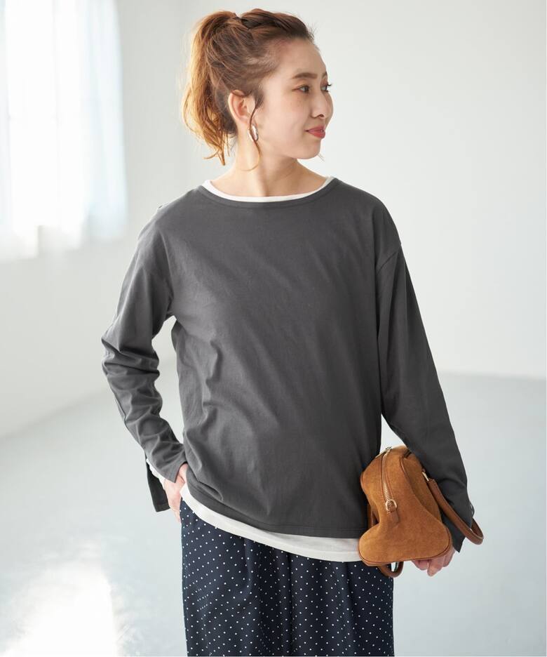 一部店舗+WEB限定》2枚SET レイヤードプルオーバー（Tシャツ 