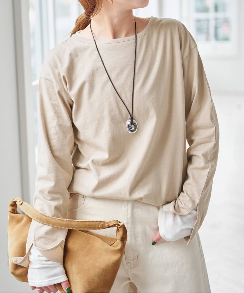 一部店舗+WEB限定》2枚SET レイヤードプルオーバー（Tシャツ 