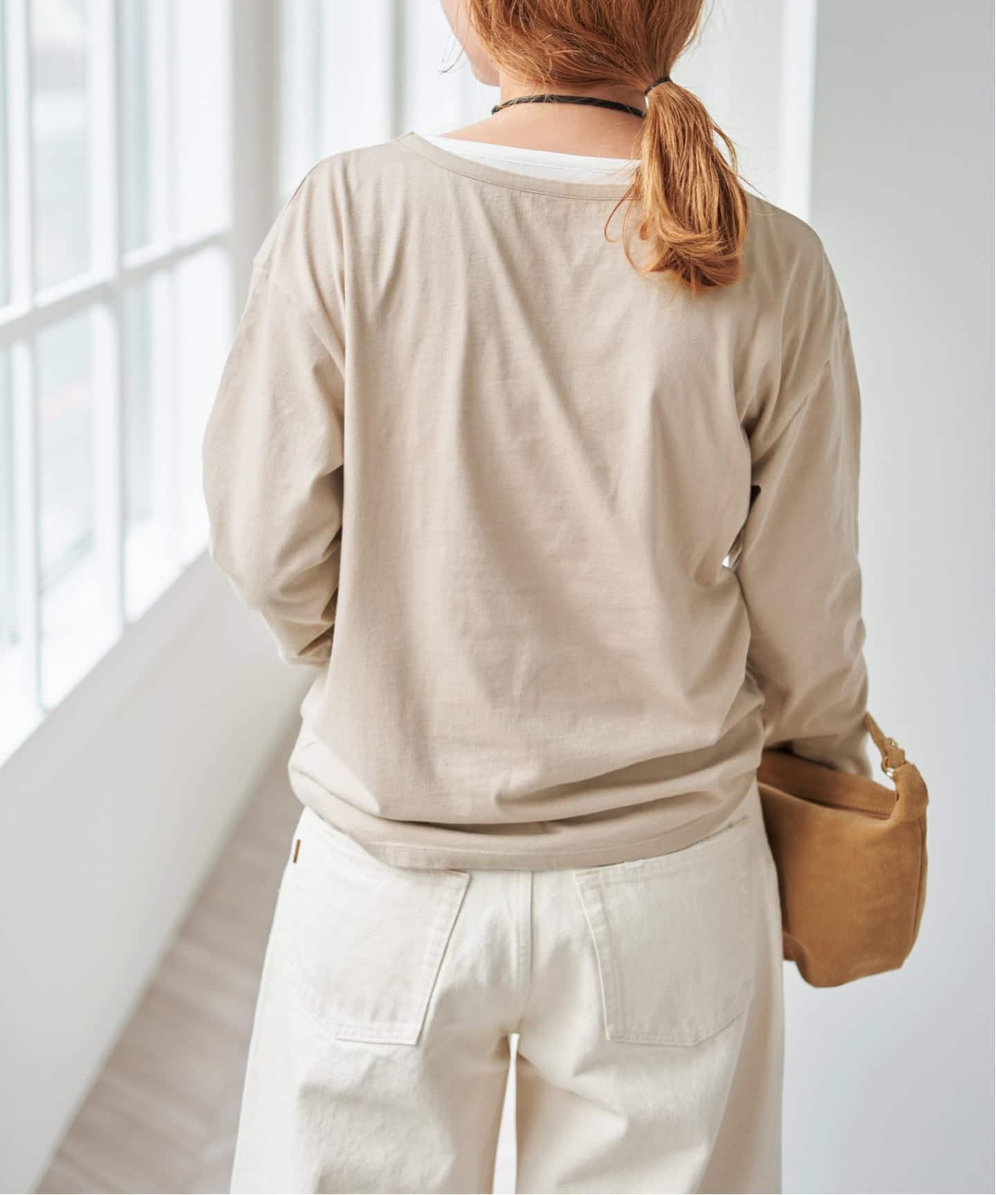 一部店舗+WEB限定》2枚SET レイヤードプルオーバー（Tシャツ