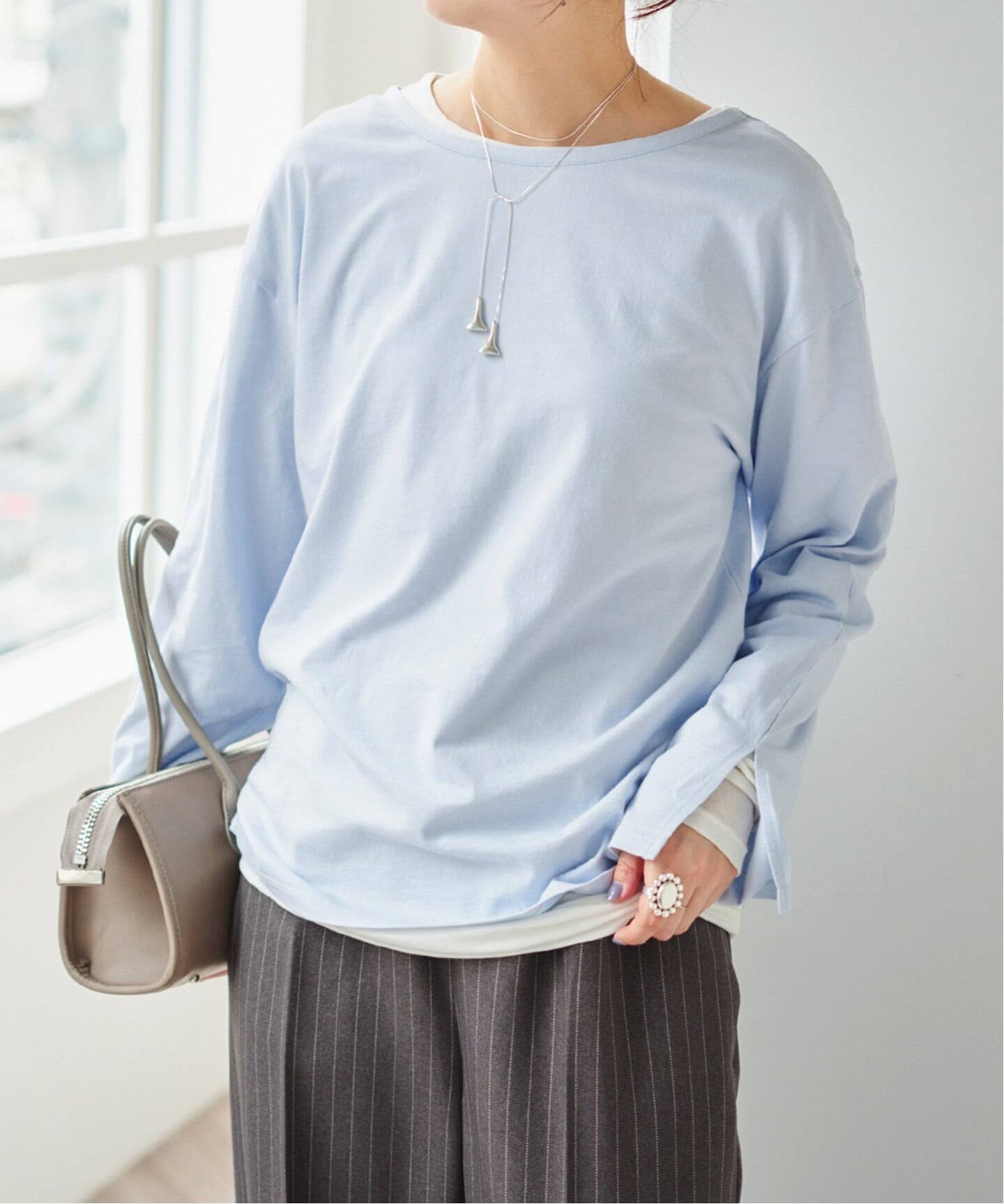 一部店舗+WEB限定》2枚SET レイヤードプルオーバー（Tシャツ