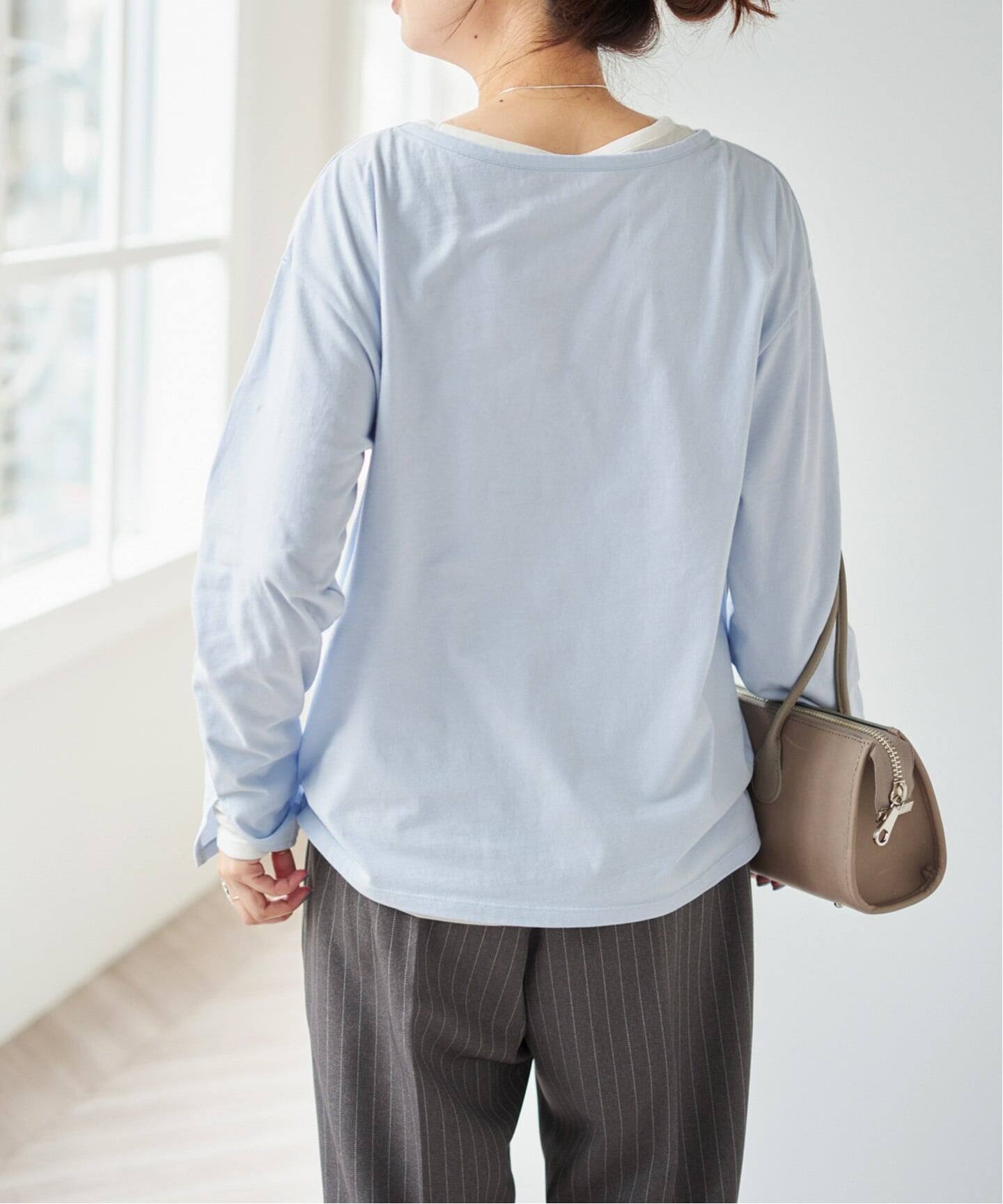 一部店舗+WEB限定》2枚SET レイヤードプルオーバー（Tシャツ