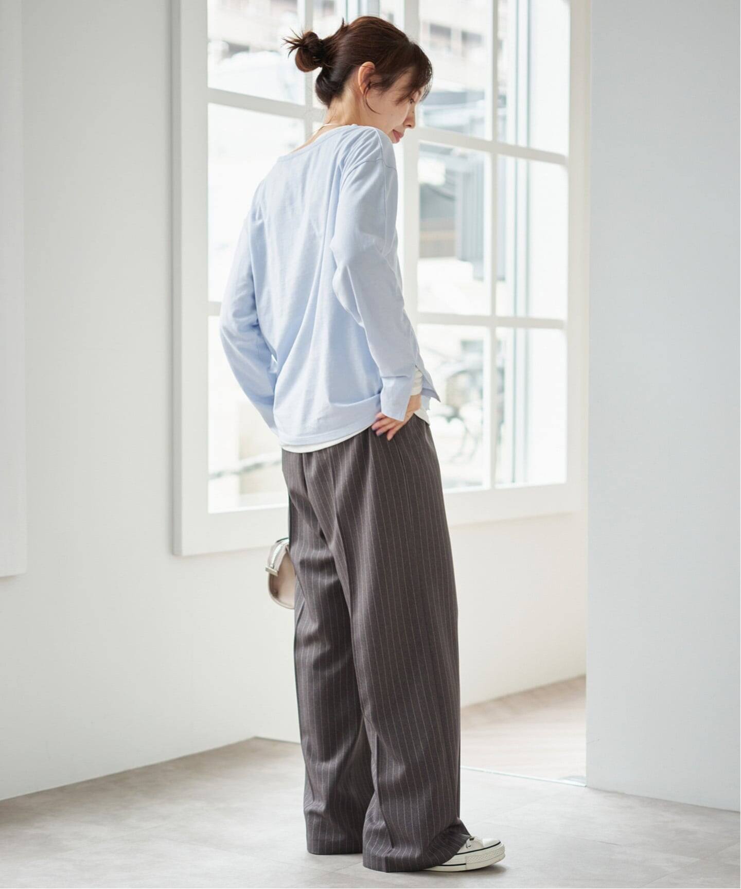 一部店舗+WEB限定》2枚SET レイヤードプルオーバー（Tシャツ