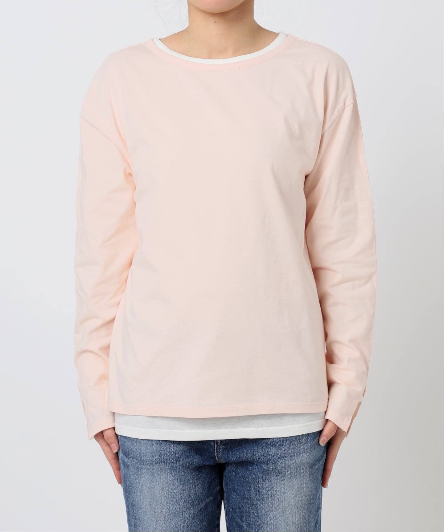 一部店舗+WEB限定》2枚SET レイヤードプルオーバー（Tシャツ
