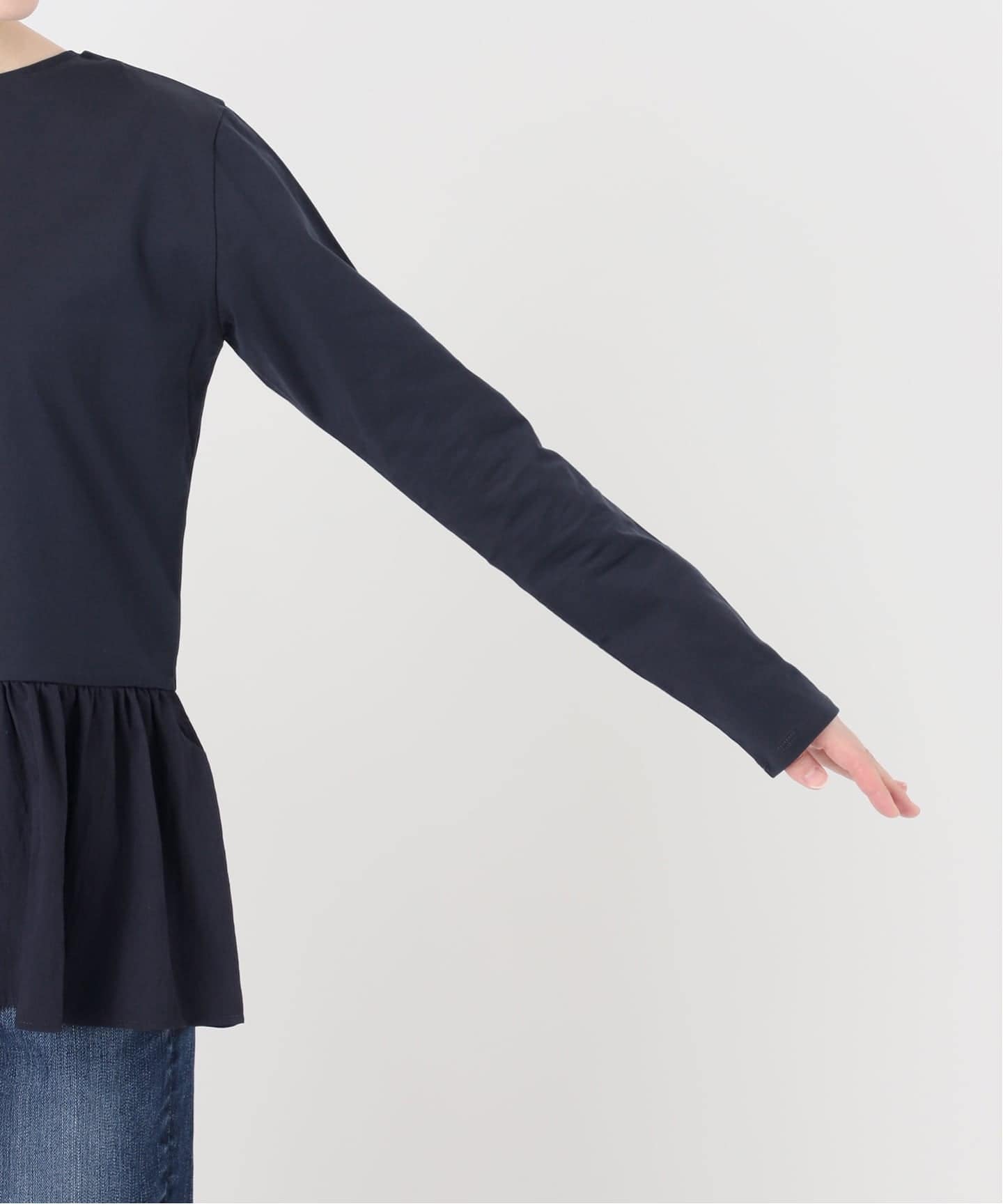 ドッキングペプラムカットソー（Tシャツ／カットソー）｜Spick & Span