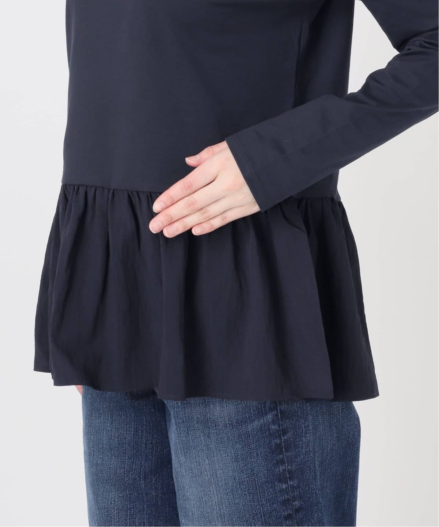 ドッキングペプラムカットソー（Tシャツ／カットソー）｜Spick & Span