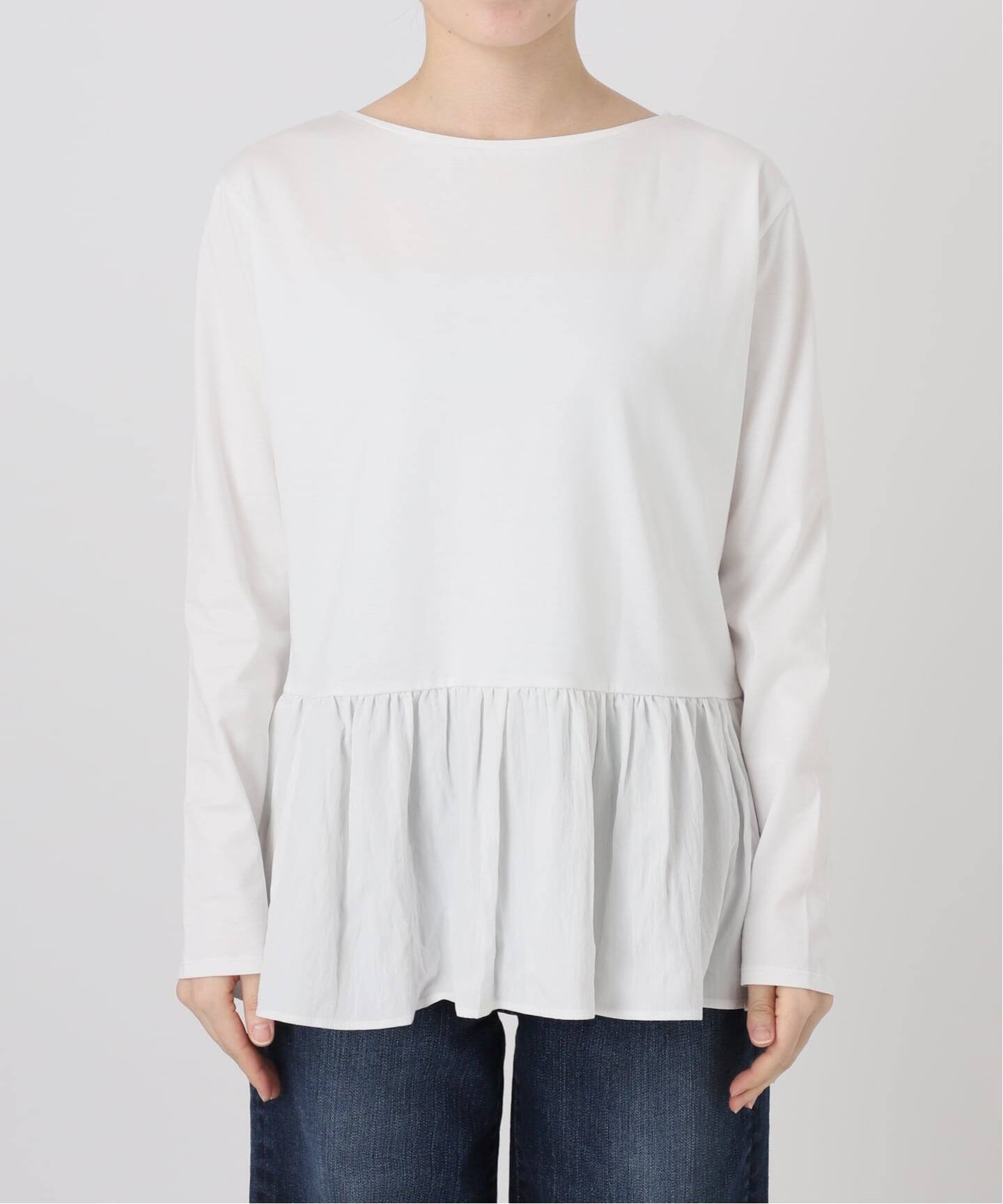 ドッキングペプラムカットソー（Tシャツ／カットソー）｜Spick & Span