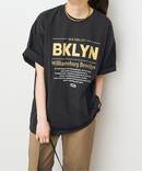 ロゴオーバーTシャツ