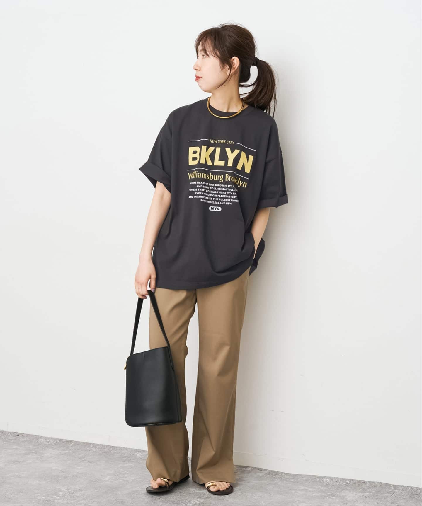 WEB限定 / 追加2予約》ロゴオーバーTシャツ（Tシャツ／カットソー
