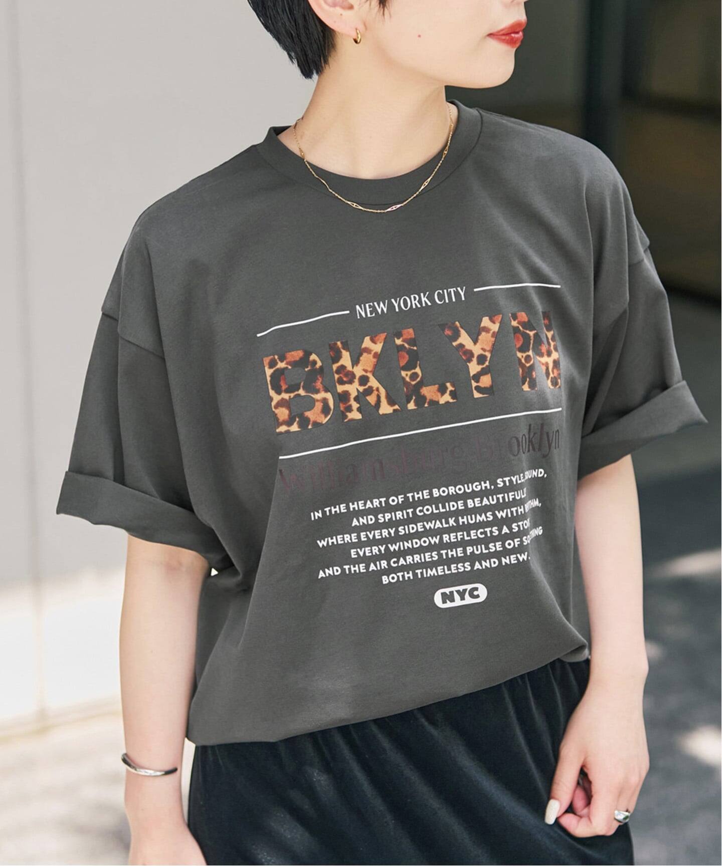 新色 / 追加》ロゴオーバーTシャツ（Tシャツ／カットソー）｜Spick