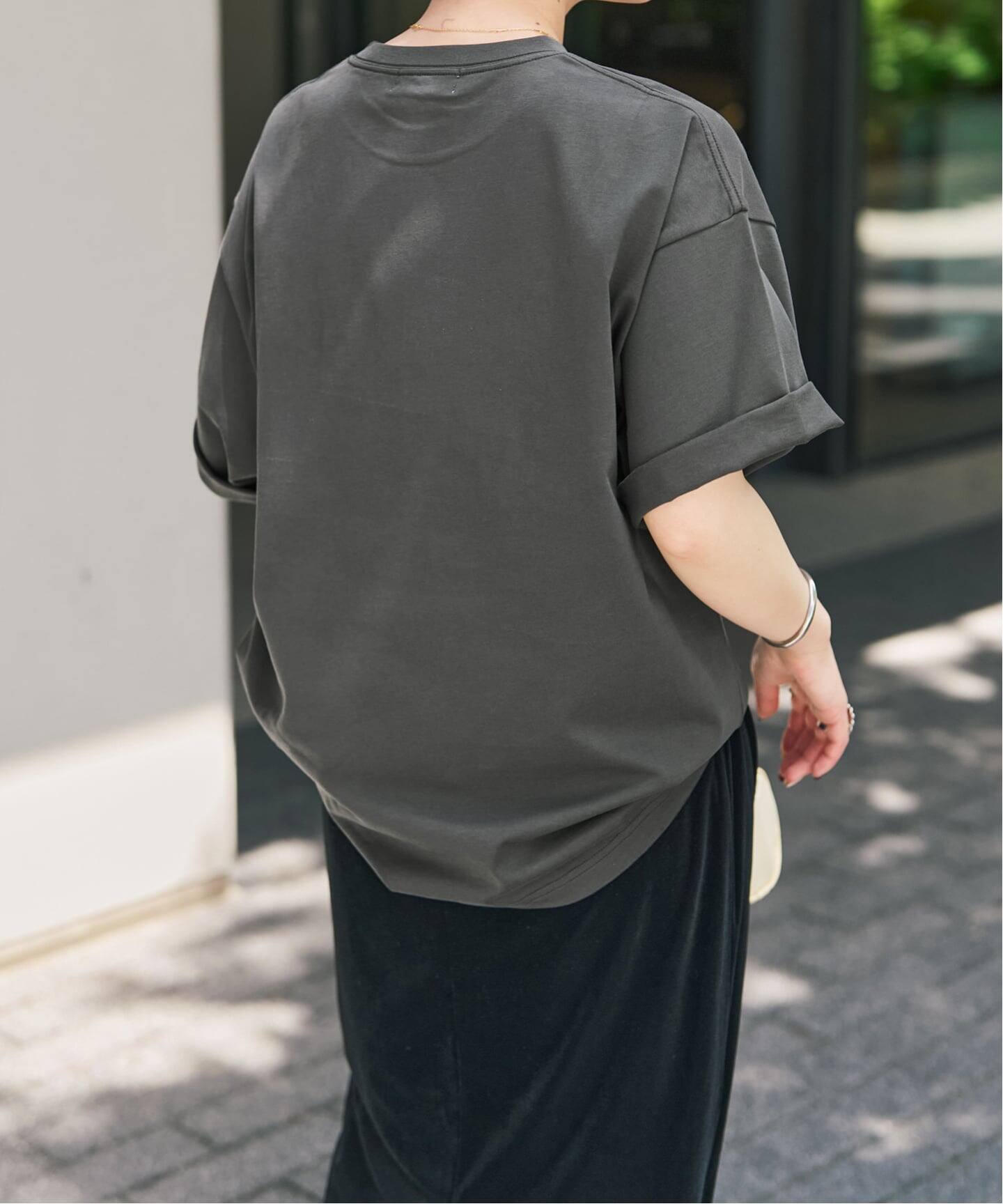 新色 / 追加》ロゴオーバーTシャツ（Tシャツ／カットソー）｜Spick