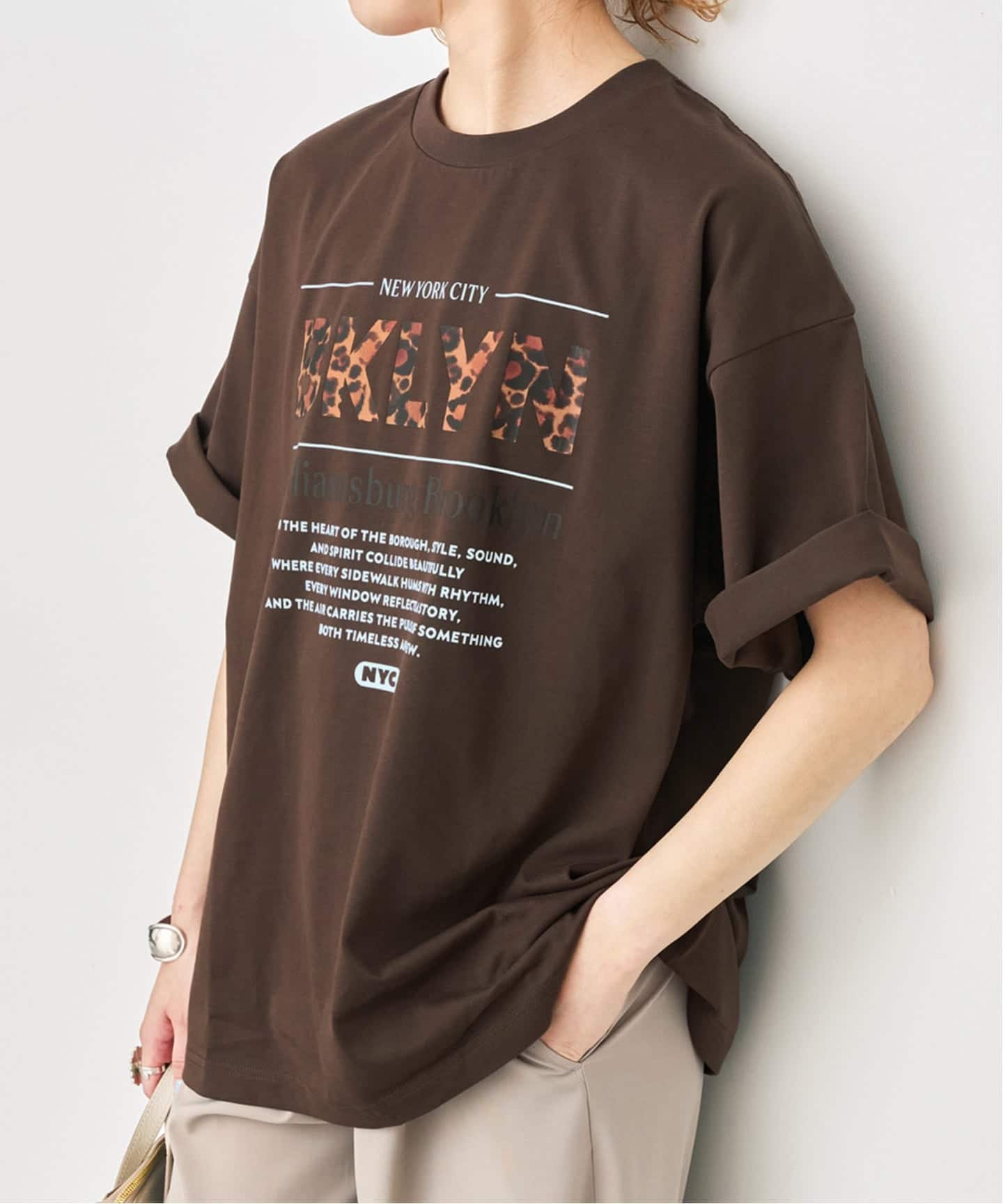 新色 / 追加》ロゴオーバーTシャツ（Tシャツ／カットソー）｜Spick