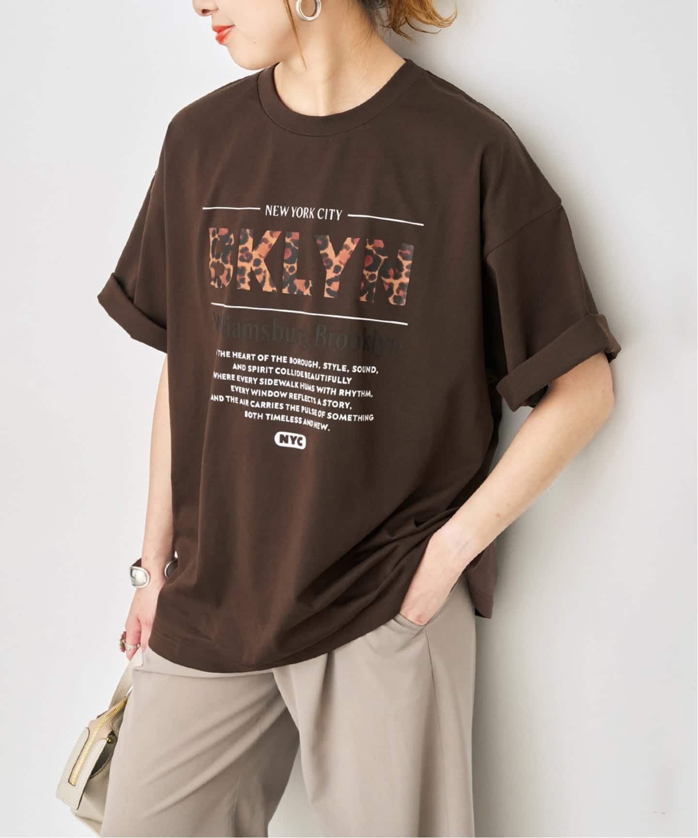 新色 / 追加》ロゴオーバーTシャツ（Tシャツ／カットソー）｜Spick