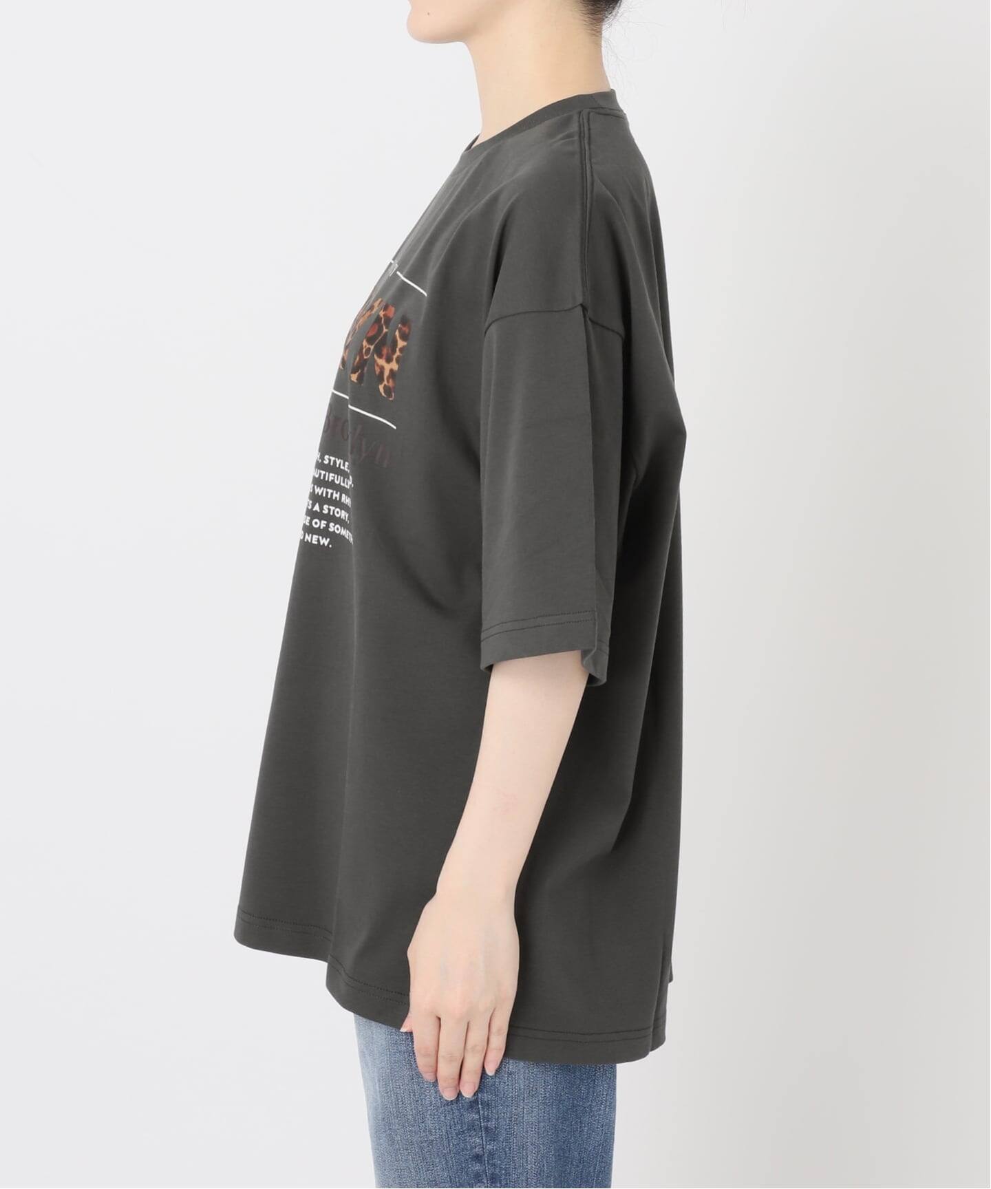 新色 / 追加》ロゴオーバーTシャツ（Tシャツ／カットソー）｜Spick