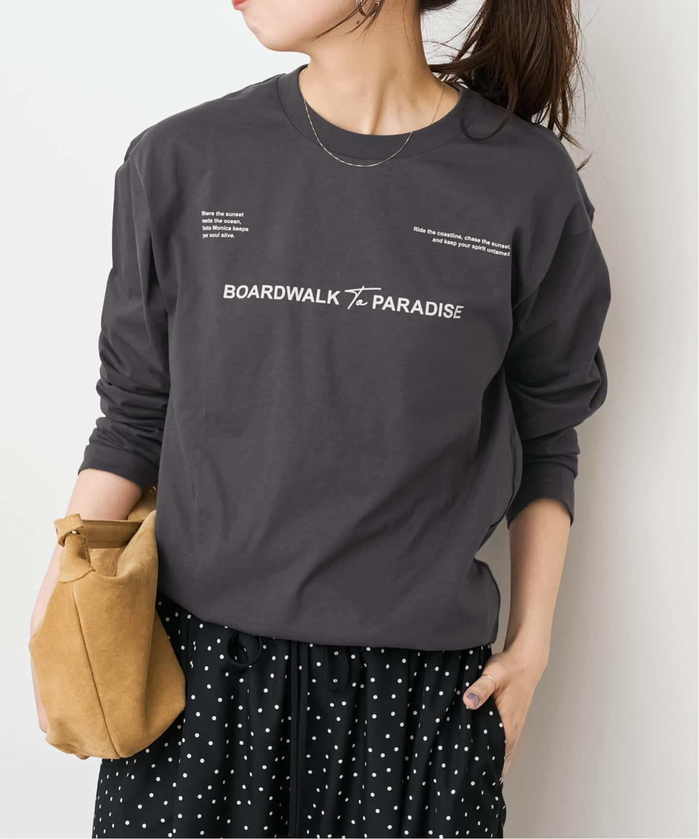 spick&amp;span ロンT フォトT フォトロンT（Tシャツ／カットソー）｜Spick & Span（スピック＆スパン