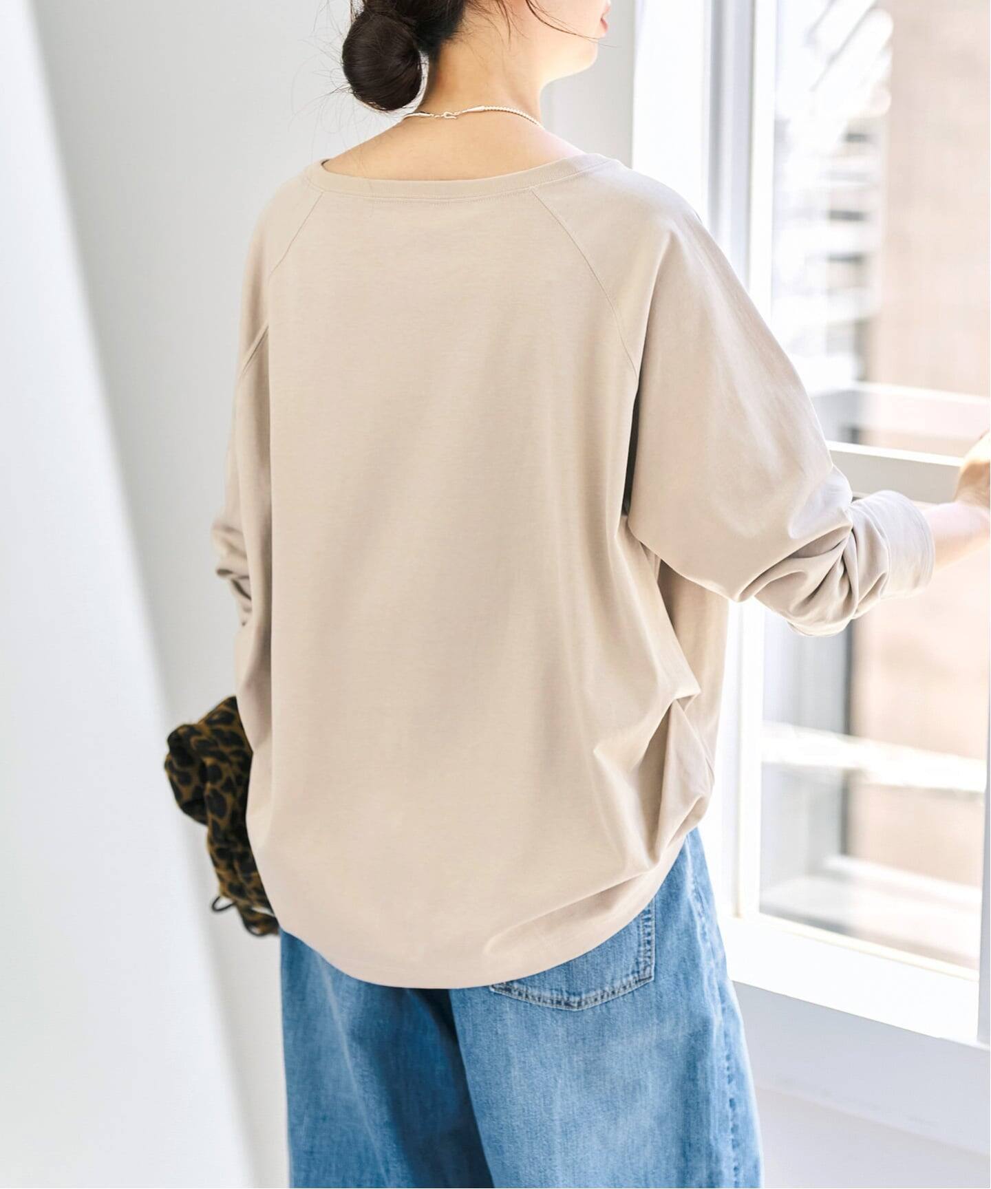 WEB限定カラー有り / 追加予約》ボートネックバックタックプルオーバー