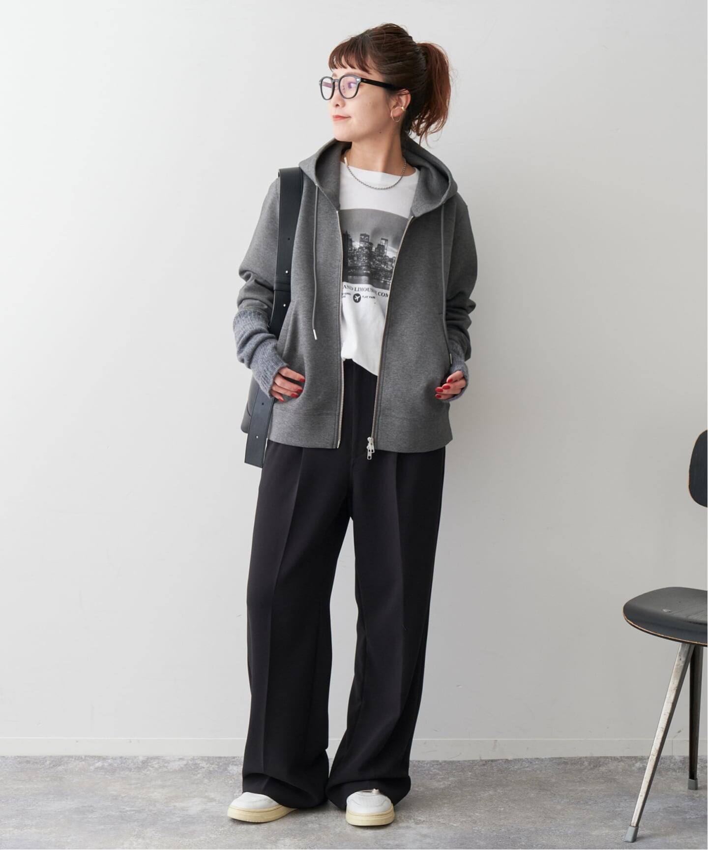 WEB限定カラー有り / 追加予約》ストレッチジップフードパーカー 
