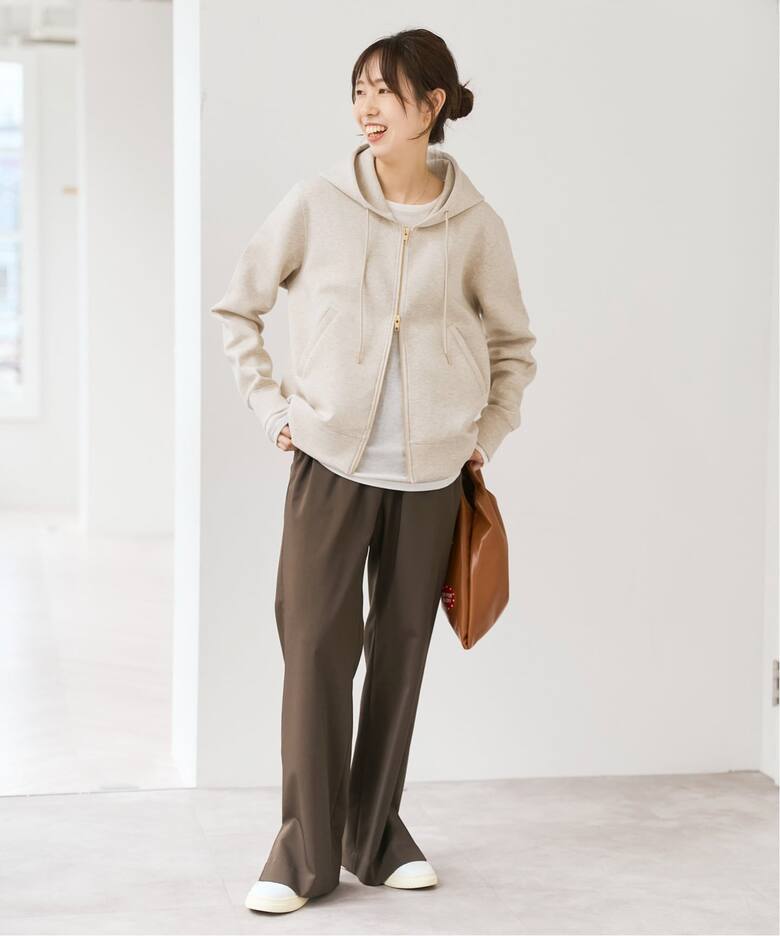 WEB限定カラー有り / 追加予約》ストレッチジップフードパーカー 