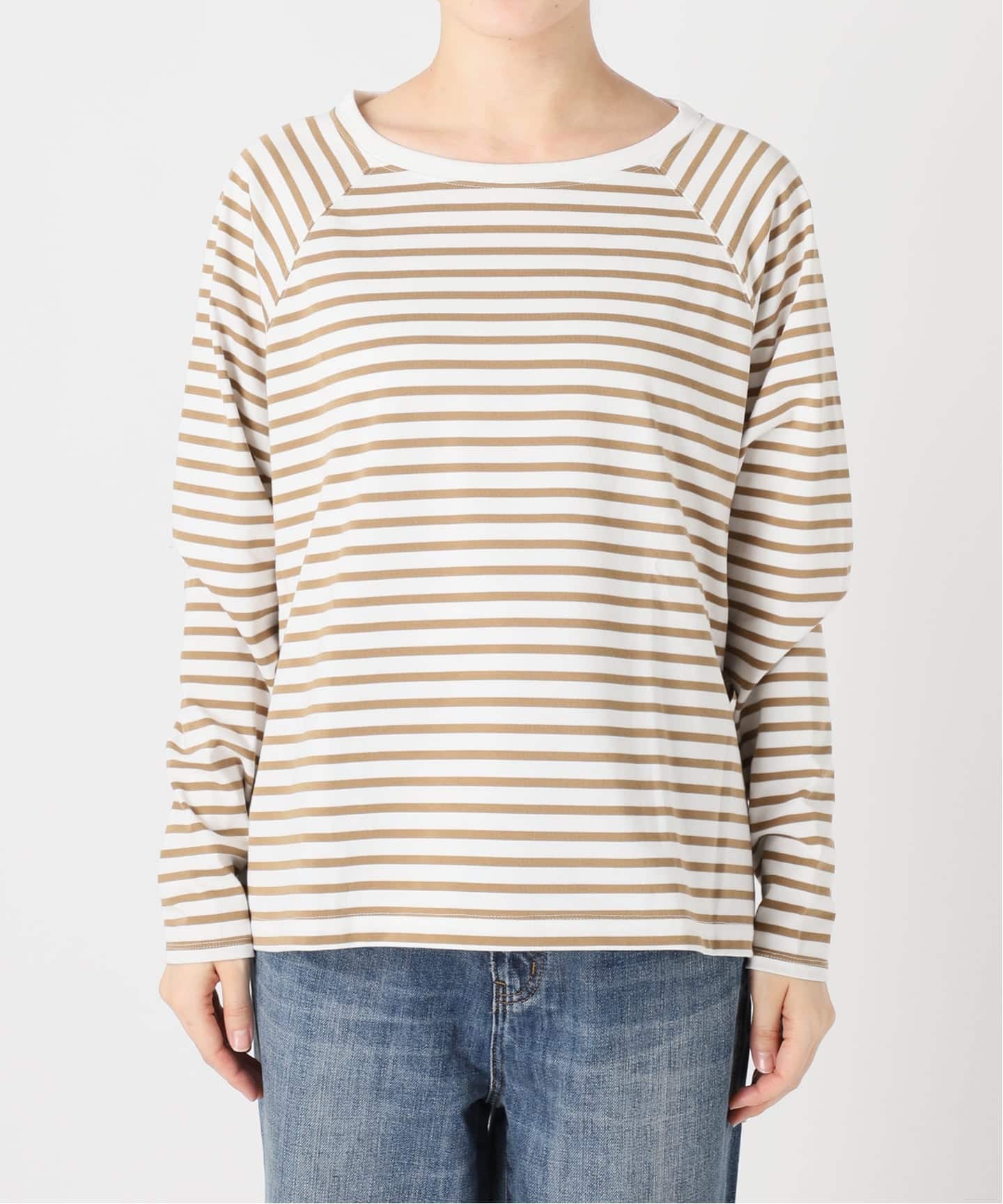 スピックアンドスパン　ボートネックバックタックプルオーバー 新色有り / 追加予約》ボートネックバックタックプルオーバー（Tシャツ