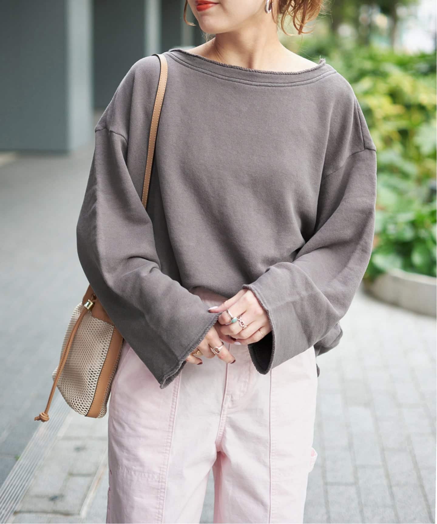 カットオフスウェットプルオーバー（Tシャツ／カットソー）｜Spick
