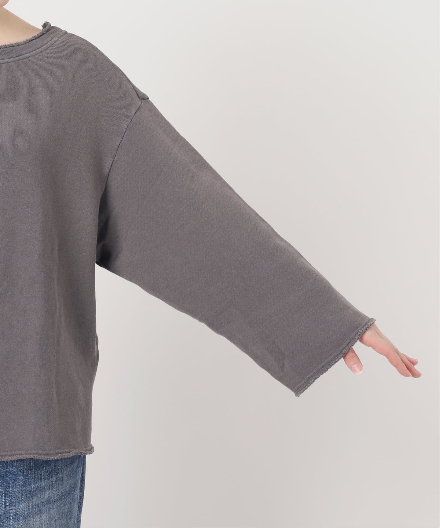 カットオフスウェットプルオーバー（Tシャツ／カットソー）｜Spick