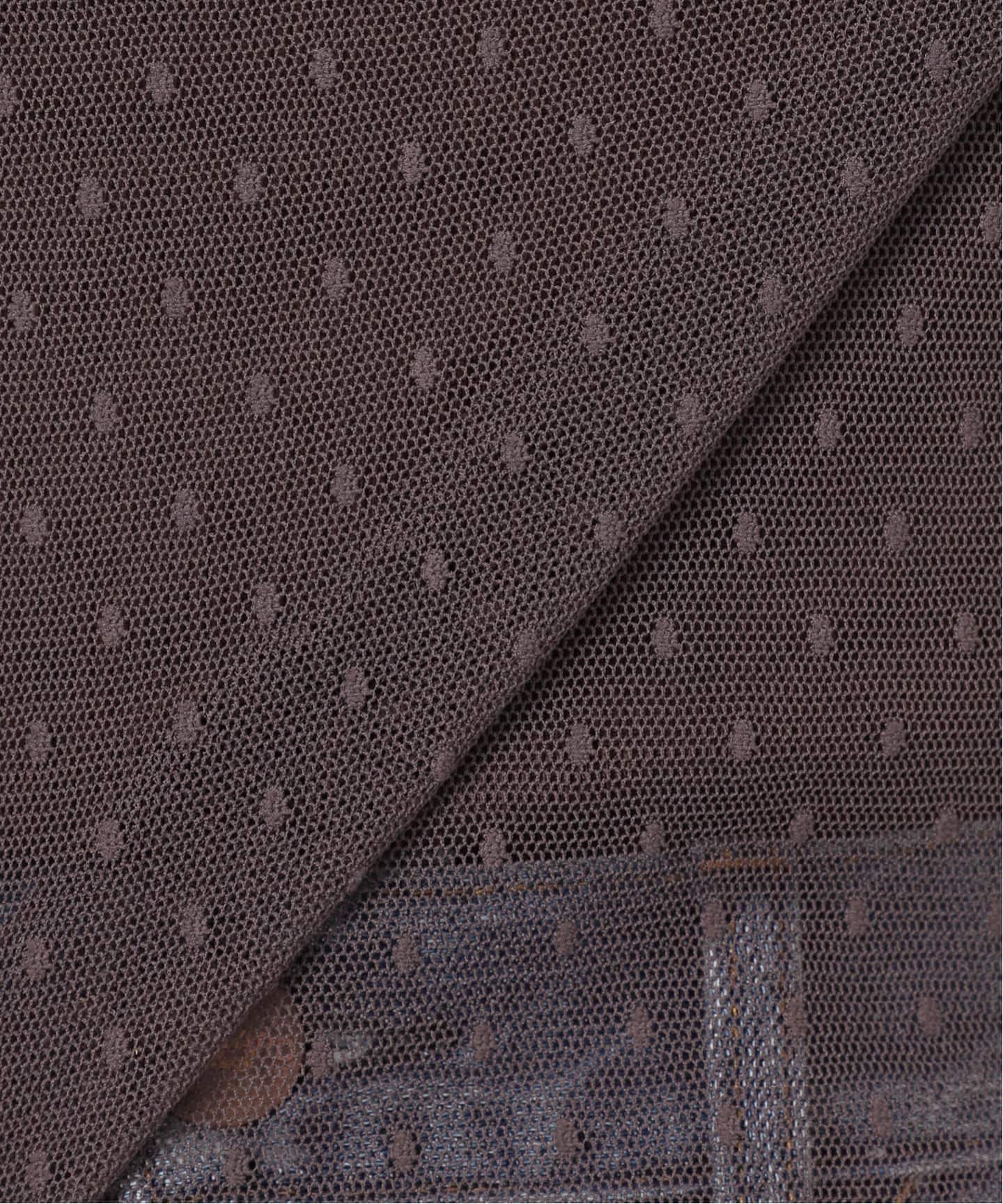 追加》ドットチュールハイネックプルオーバー（Tシャツ／カットソー