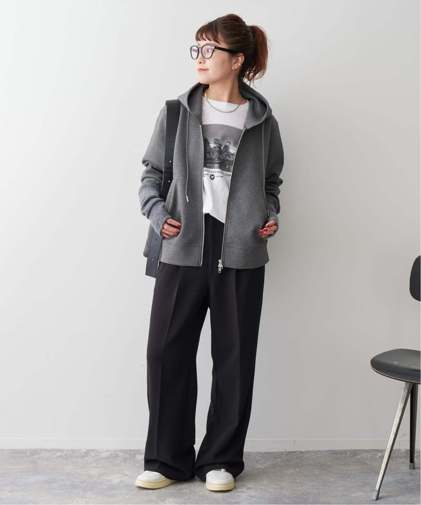 新色有り / 追加》ストレッチジップフードパーカー（パーカー）｜Spick