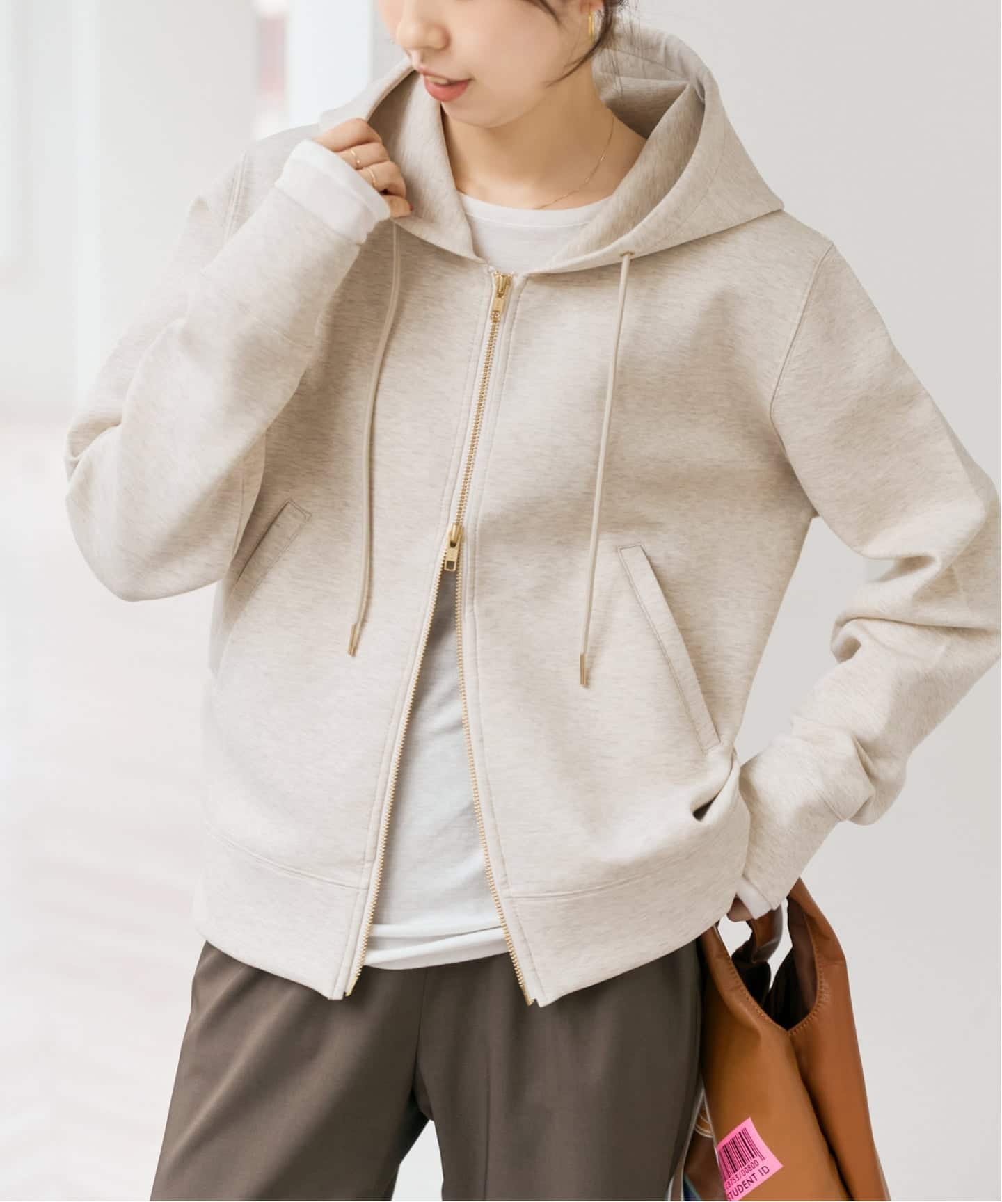 新色有り / 追加》ストレッチジップフードパーカー（パーカー）｜Spick