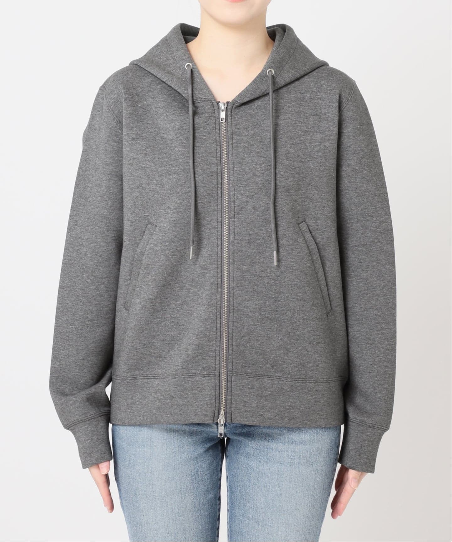 新色有り / 追加》ストレッチジップフードパーカー（パーカー）｜Spick