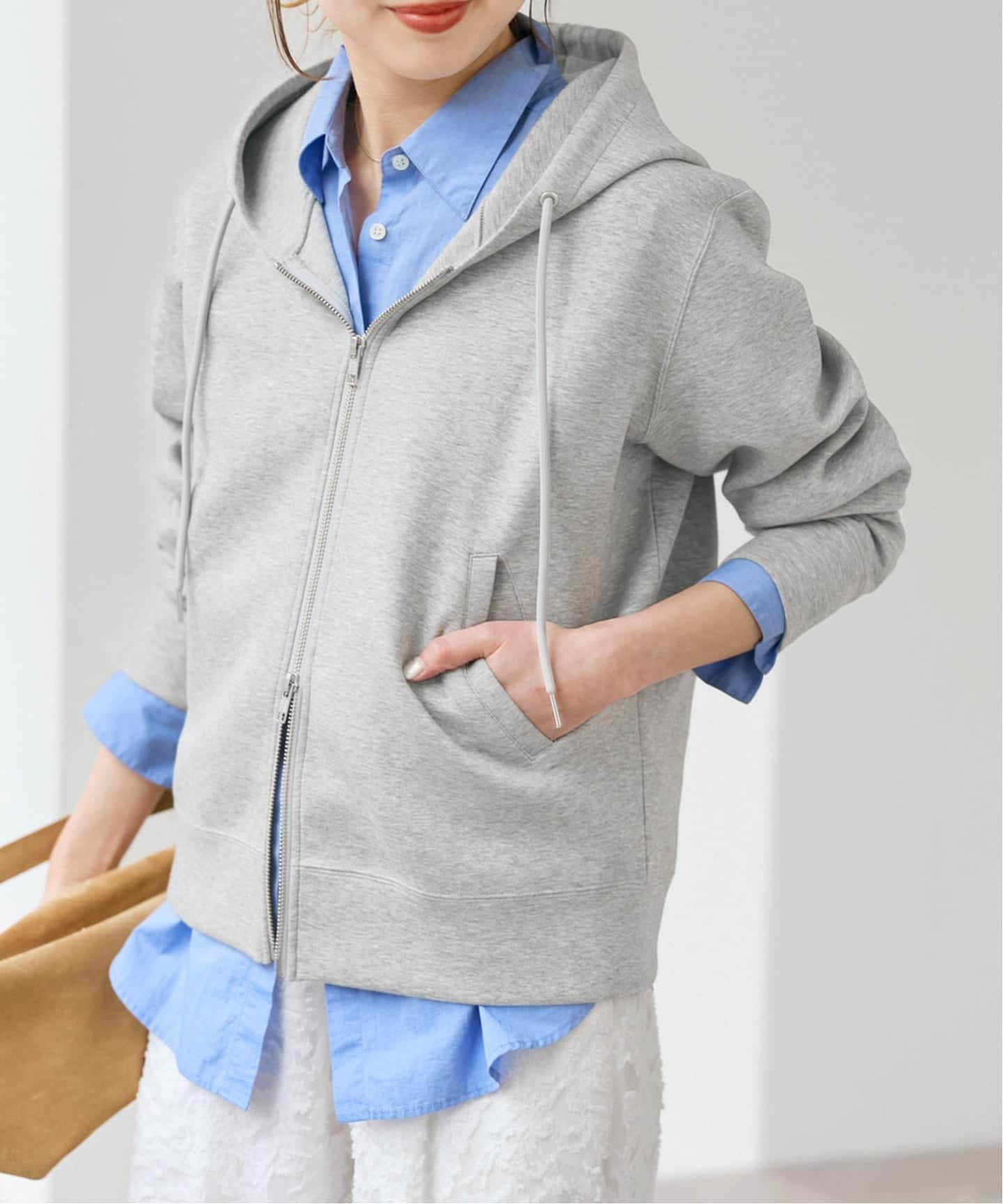 WEB限定 / 追加2予約》ストレッチジップフードパーカー（パーカー