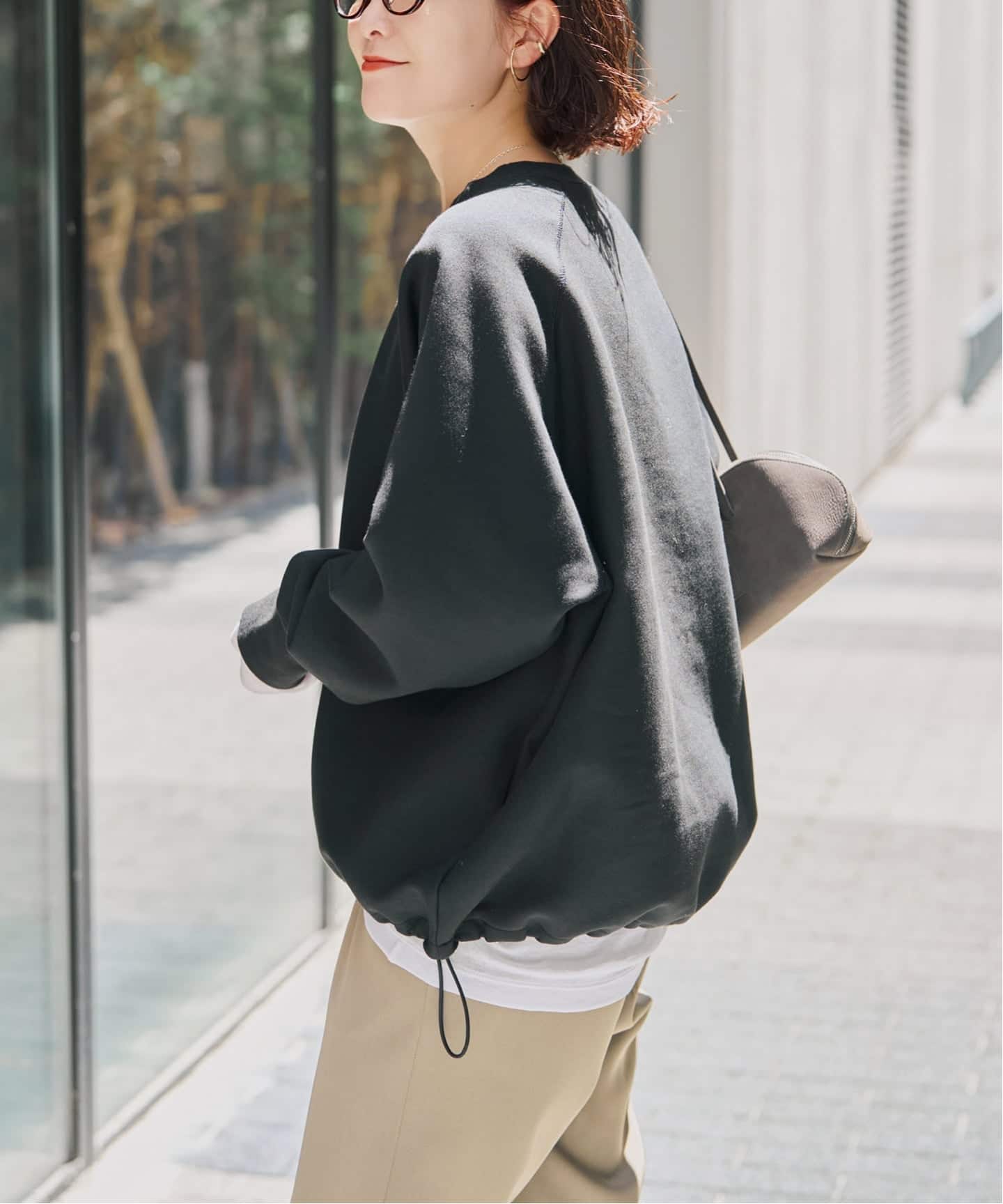 新色 / 追加予約》ダンボールヘムギャザープルオーバー（Tシャツ