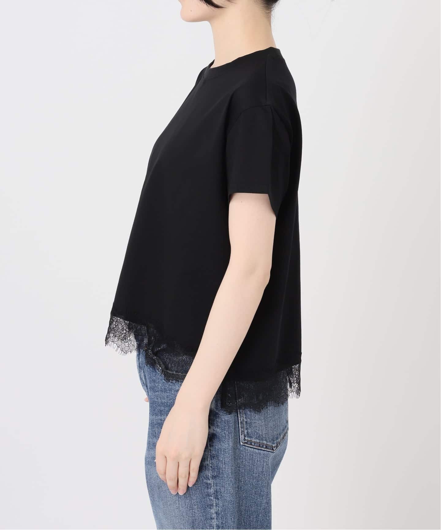 追加2》ヘムレース付きTシャツ（Tシャツ／カットソー）｜Spick & Span