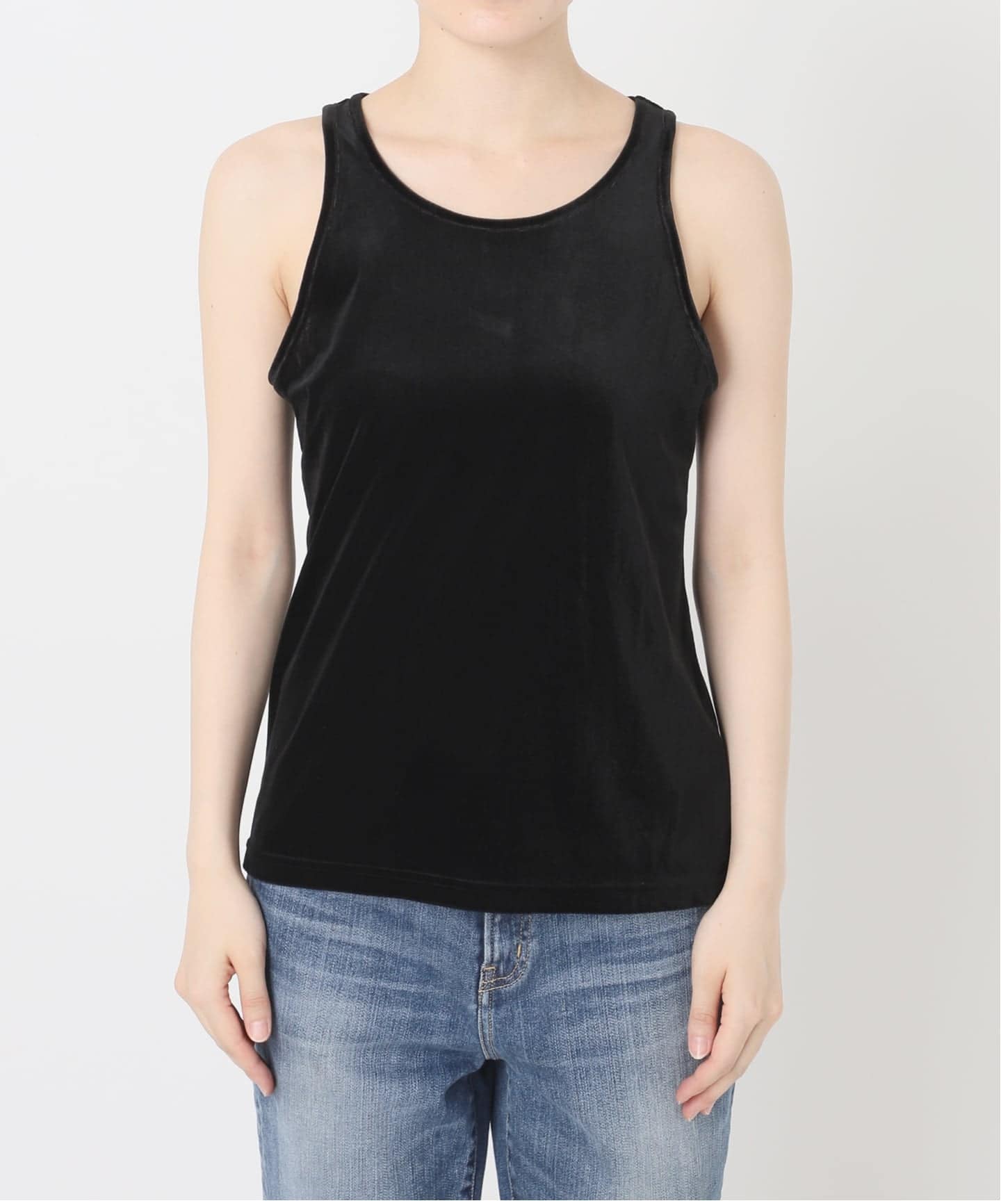 新品タグ付き☆Spick and Span レイヤード プルオーバー カットソー ベロア2枚セットレイヤードプルオーバー（Tシャツ／カットソー