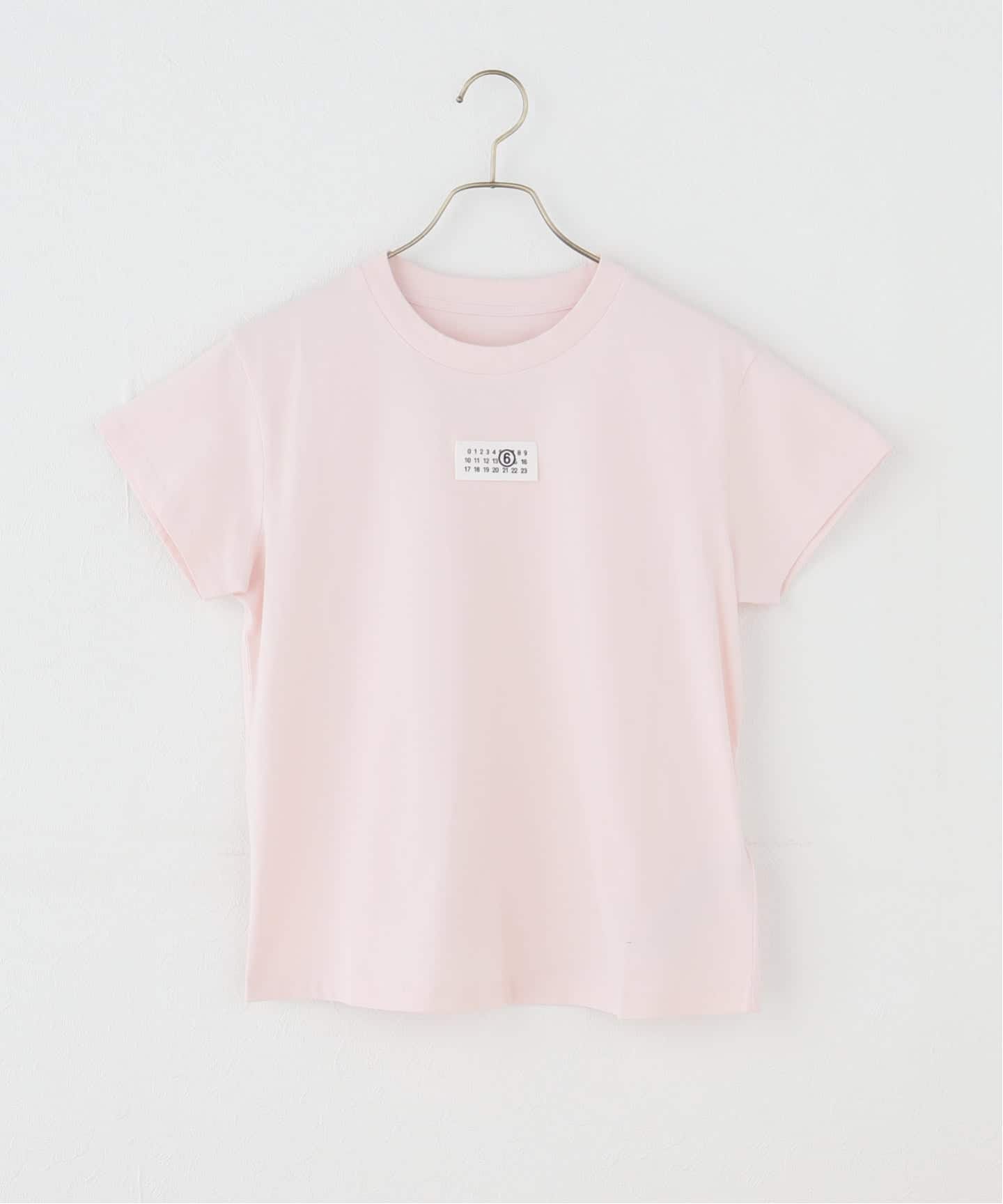MM6 エムエムシックス Tシャツ・カットソー S ピンク 【古着】【中古】【送料無料】 MM6 - MM6 エムエムシックス Tシャツ・カットソー L 白 【古着】【中古