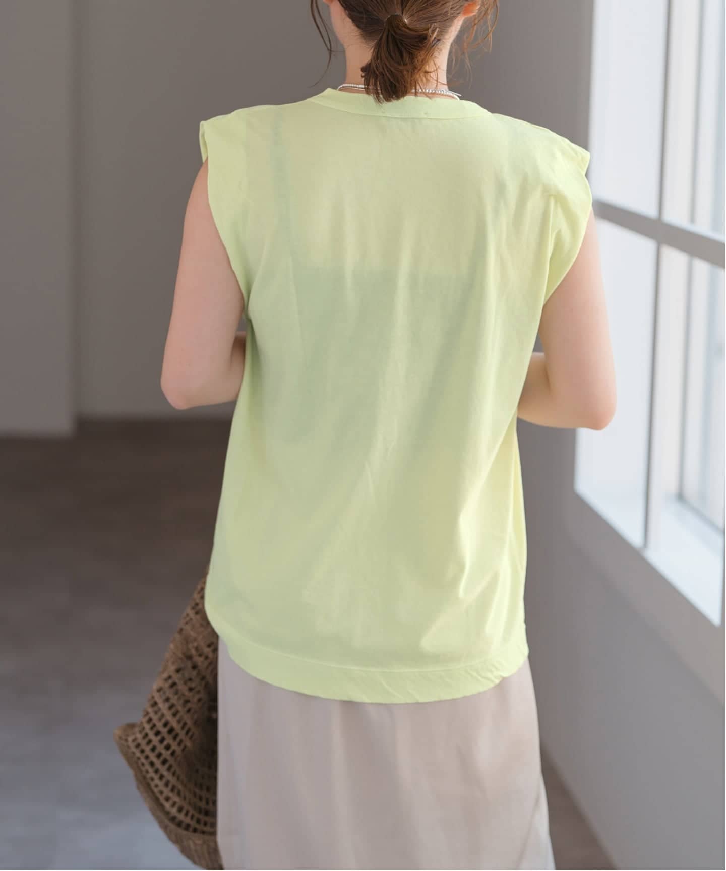 新色有り / 追加》ATON/エイトン FRESCA SINGLE JERSEY TANK TOP