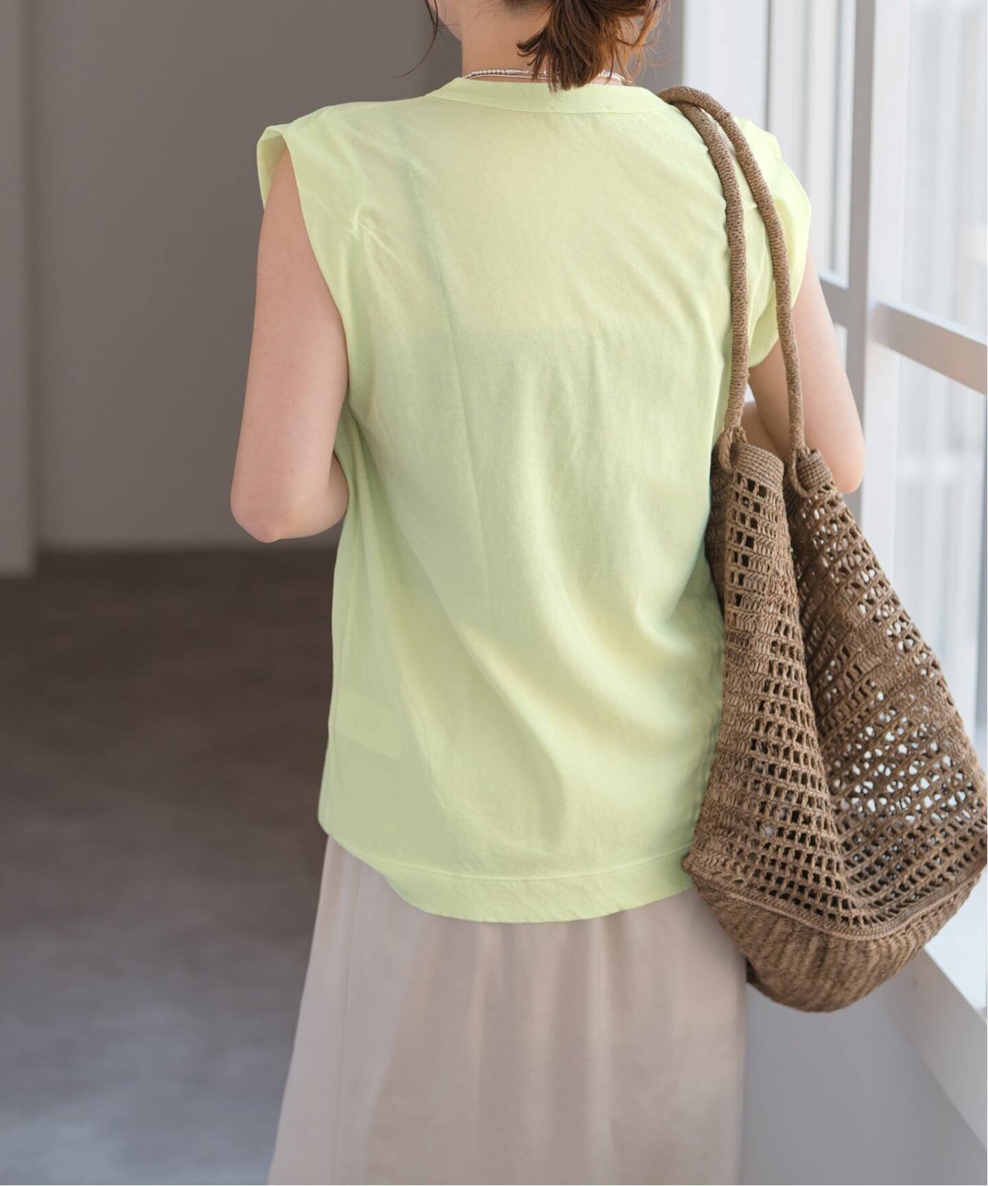 新色有り / 追加》ATON/エイトン FRESCA SINGLE JERSEY TANK TOP