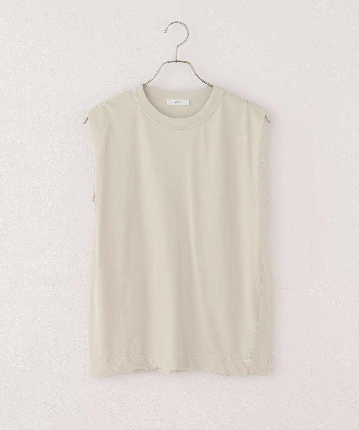 新色有り / 追加》ATON/エイトン FRESCA SINGLE JERSEY TANK TOP