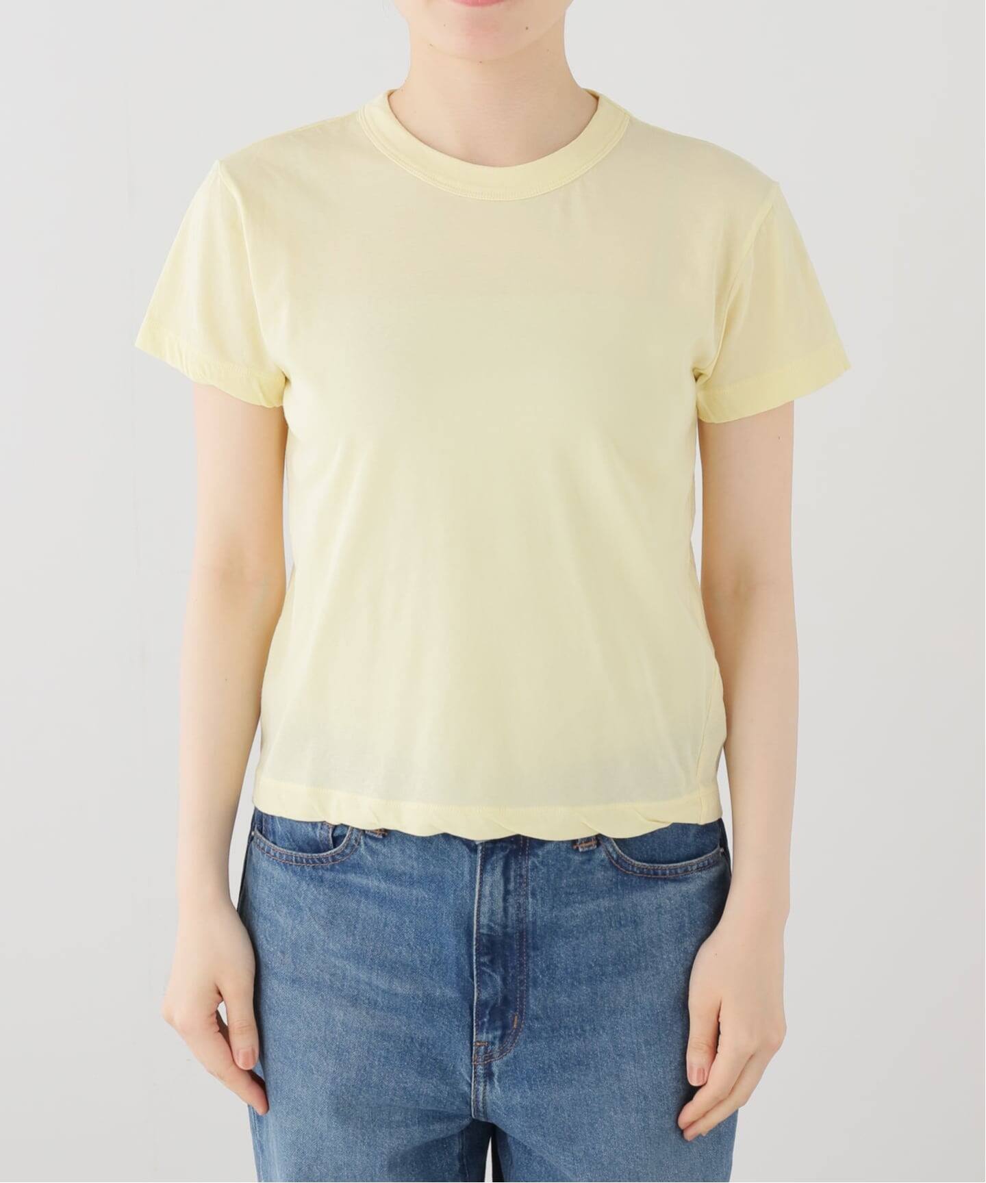 新色有り / 追加》ATON/エイトン FRESCA SINGLE JERSEY TIGHT FIT T-SH
